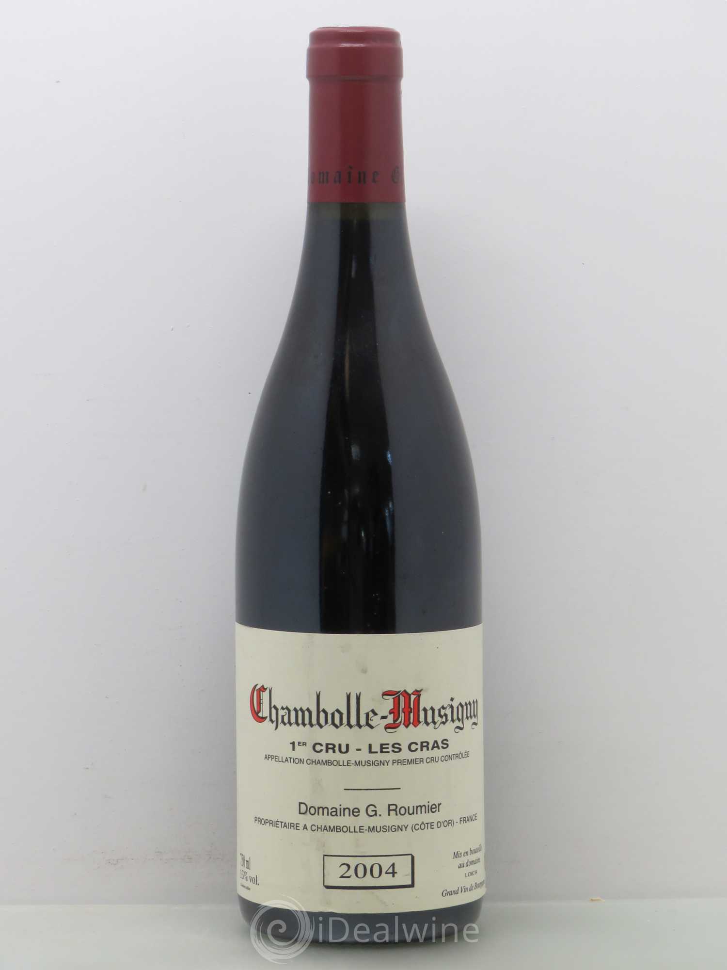 Chambolle-Musigny 1er Cru Les Cras Georges Roumier (Domaine) 2004 - Lot de 1 bouteille - 0