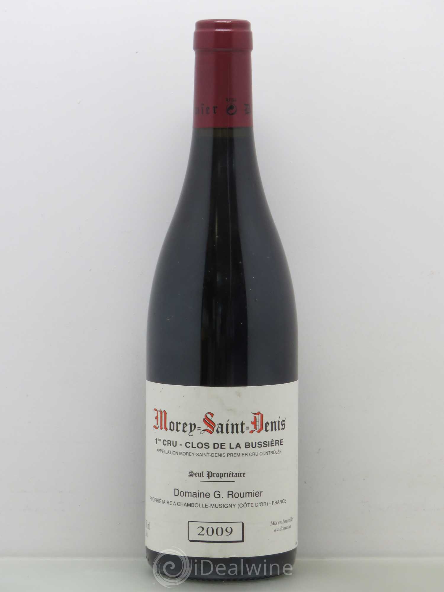 Morey-Saint-Denis 1er Cru Clos de la Bussière Georges Roumier (Domaine) 2009 - Lot de 1 bouteille - 0