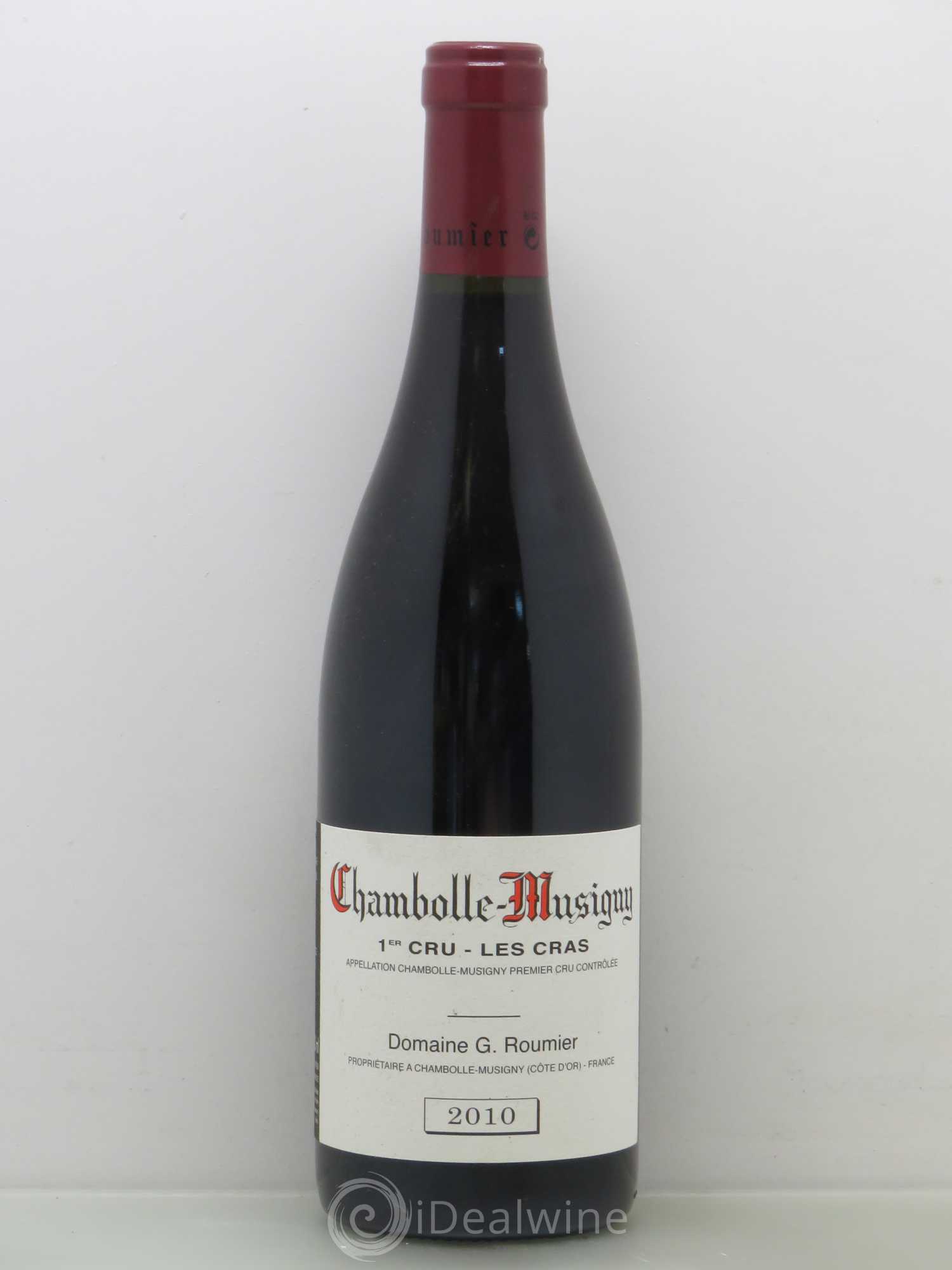 Chambolle-Musigny 1er Cru Les Cras Georges Roumier (Domaine) 2010 - Lot de 1 bouteille - 0