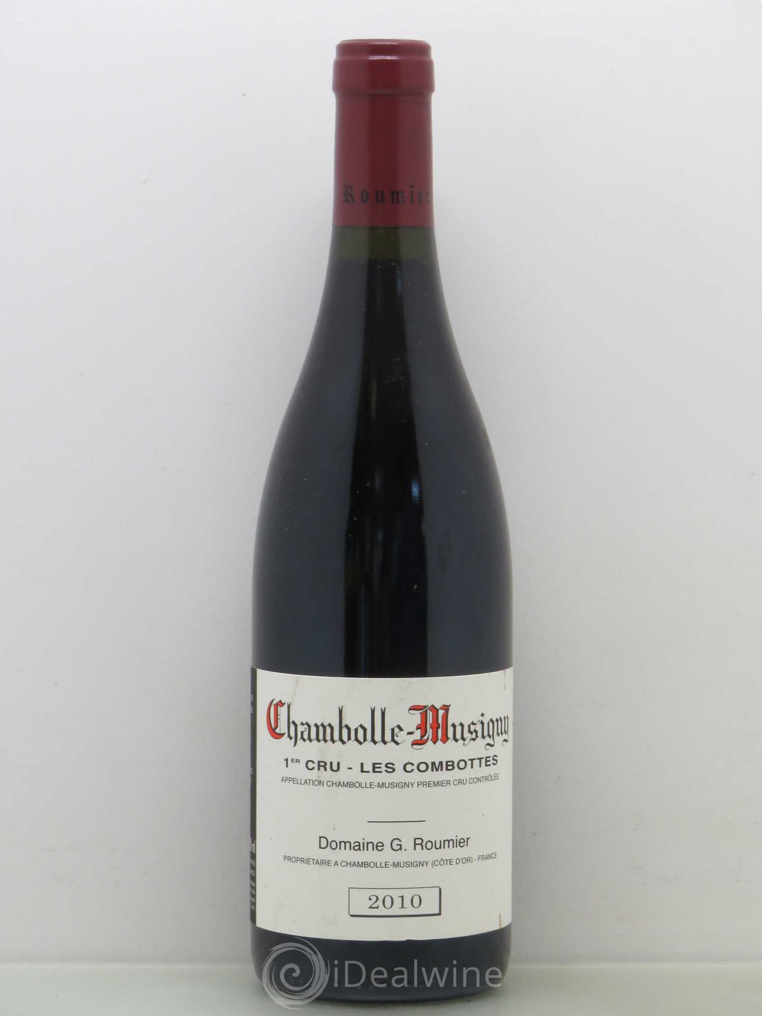 Chambolle-Musigny 1er Cru Les Combottes Georges Roumier (Domaine) 2010 - Lot de 1 bouteille - 0