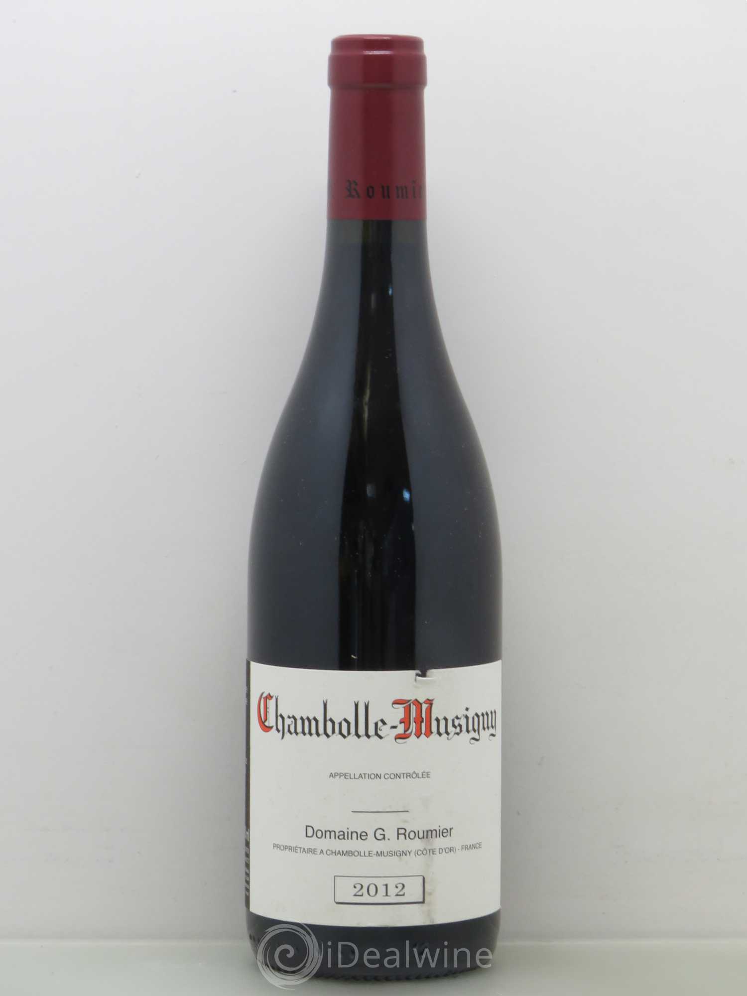 Chambolle-Musigny Georges Roumier (Domaine) 2012 - Lot de 1 bouteille - 0