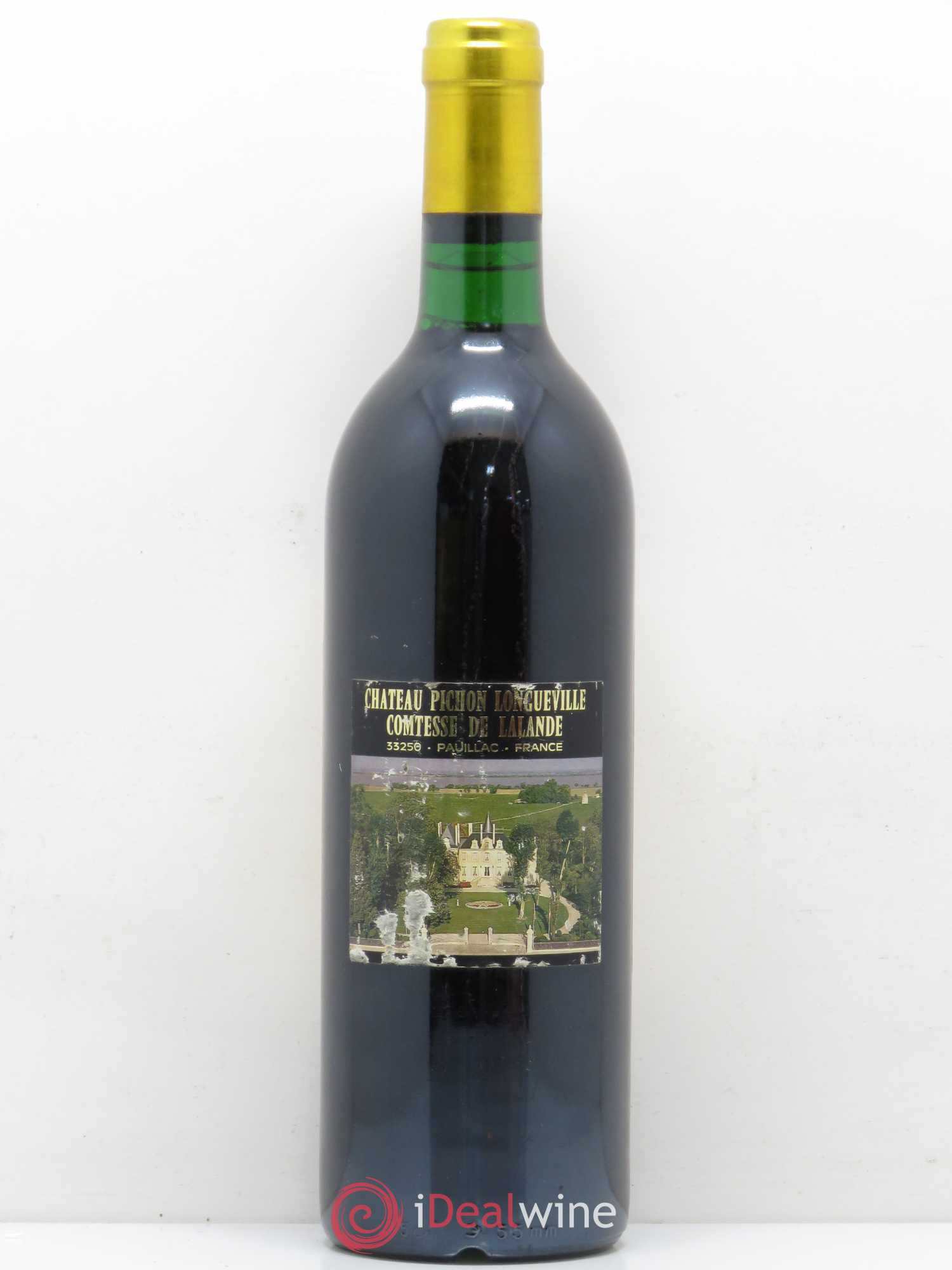 Château Pichon Longueville Comtesse de Lalande 2ème Grand Cru Classé 1989 - Lot de 1 bouteille - 1