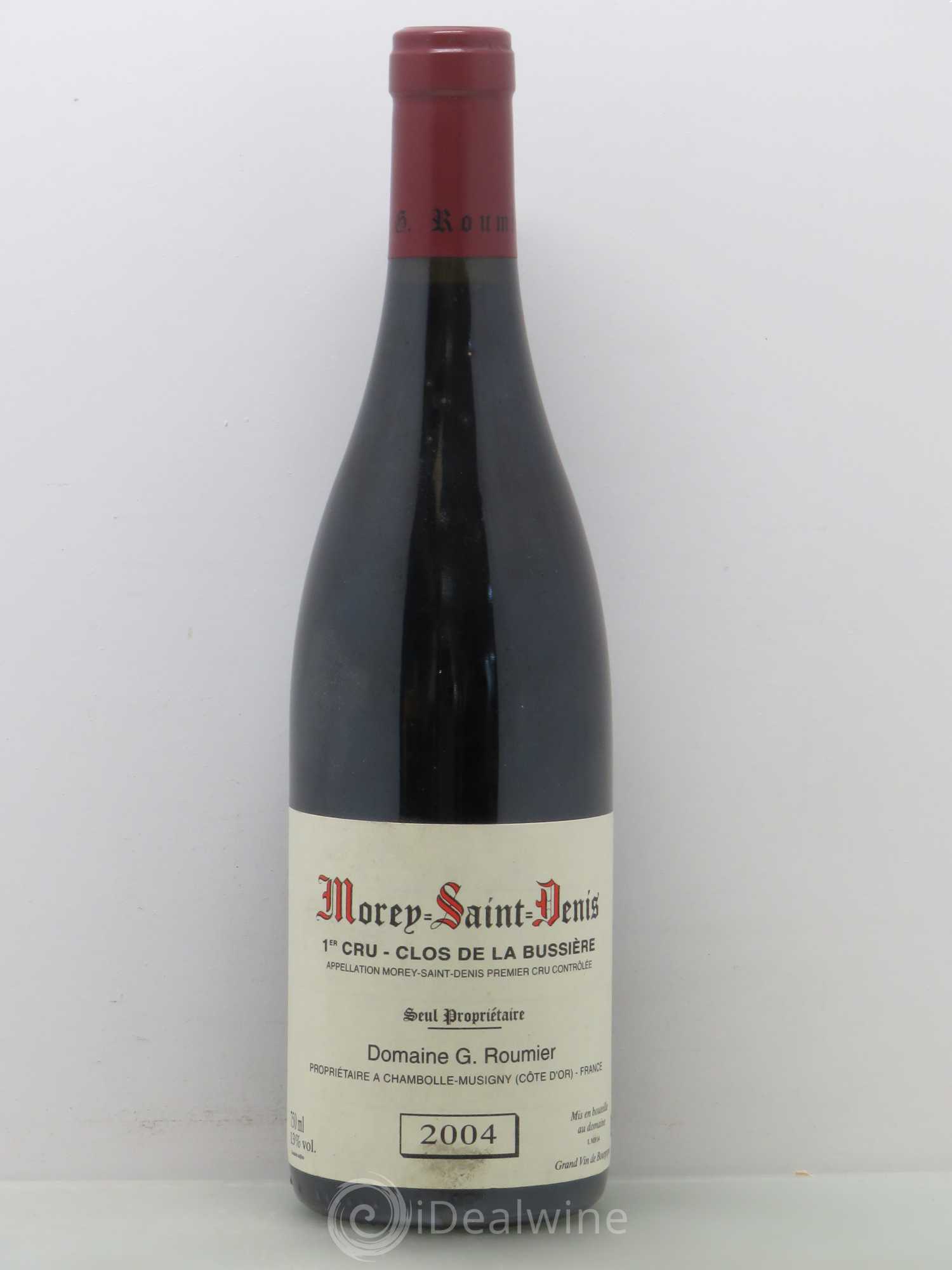 Morey-Saint-Denis 1er Cru Clos de la Bussière Georges Roumier (Domaine) 2004 - Lot de 1 bouteille - 0