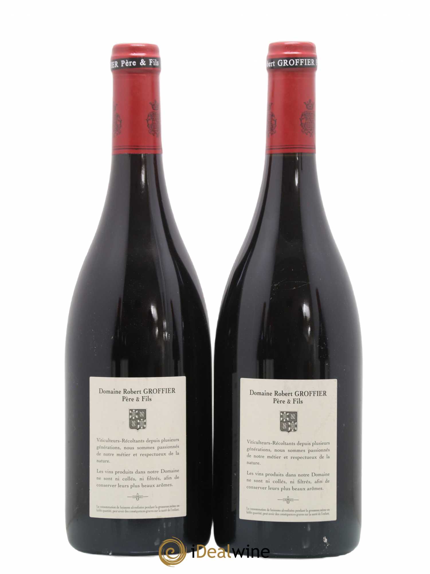 Chambolle-Musigny 1er Cru Les Amoureuses Robert Groffier Père & Fils (Domaine) 2011 - Lot de 2 bouteilles - 1