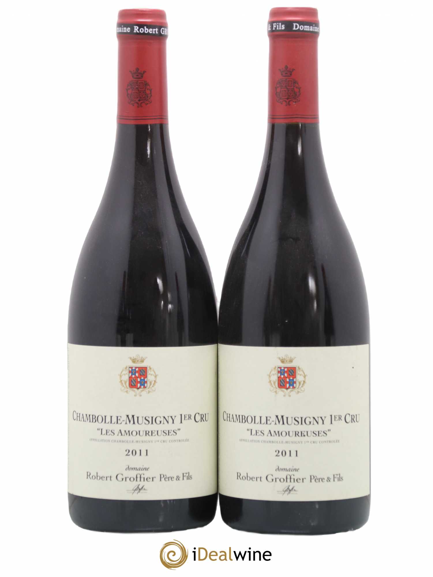 Chambolle-Musigny 1er Cru Les Amoureuses Robert Groffier Père & Fils (Domaine) 2011 - Lot de 2 bouteilles - 0