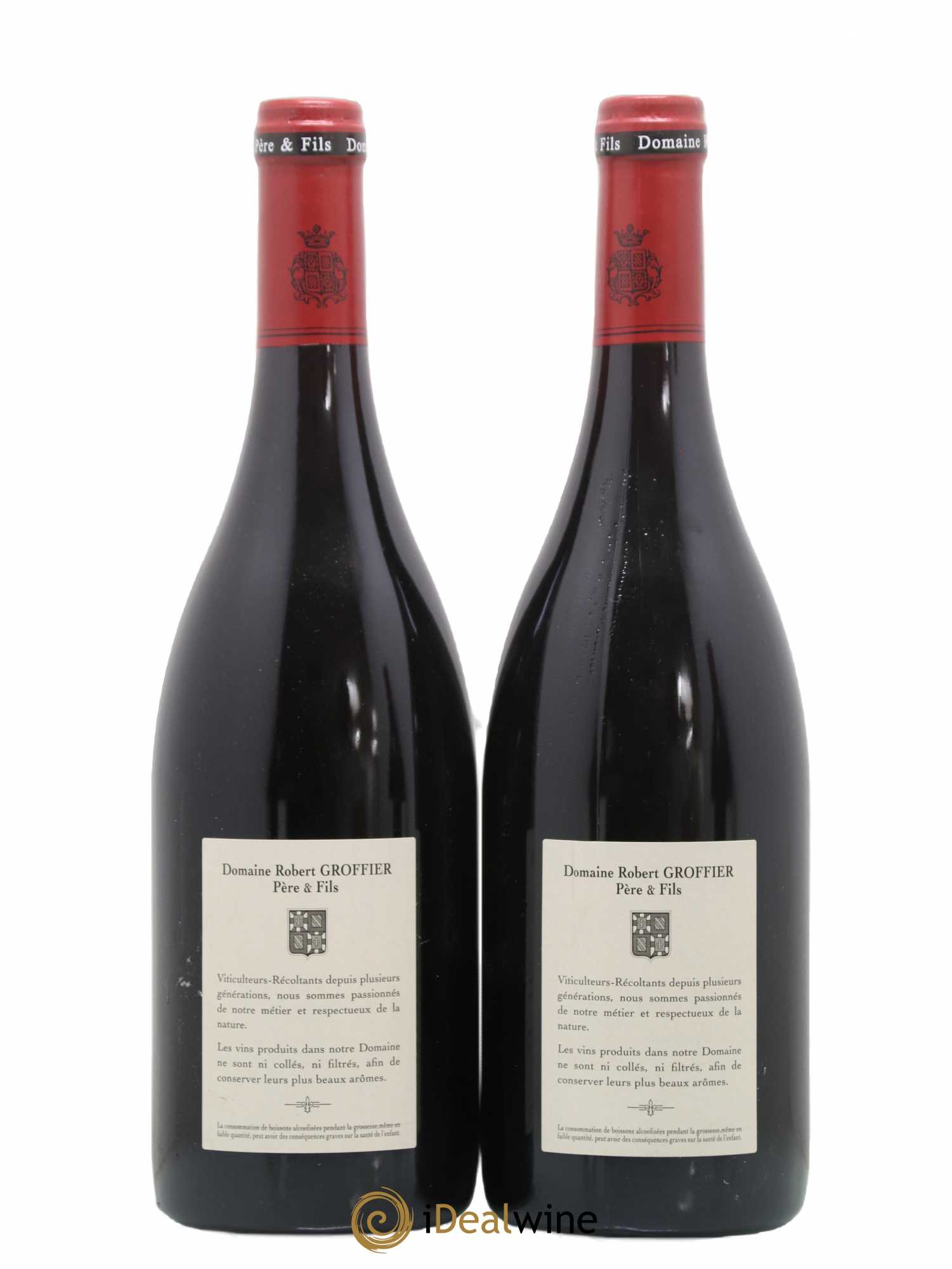 Bonnes-Mares Grand Cru Robert Groffier Père & Fils (Domaine) 2011 - Lot de 2 bouteilles - 1