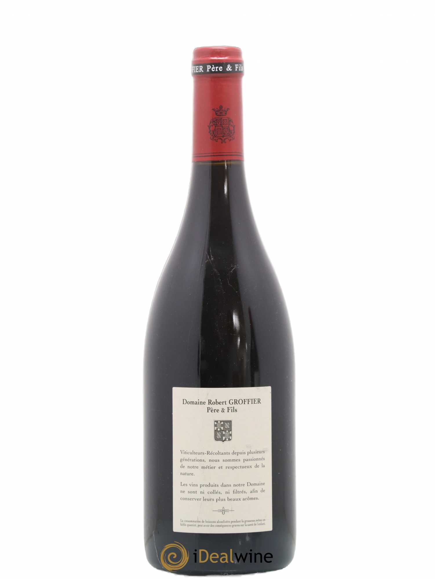 Chambertin Clos de Bèze Grand Cru Robert Groffier Père & Fils (Domaine) 2011 - Lot de 1 bouteille - 1