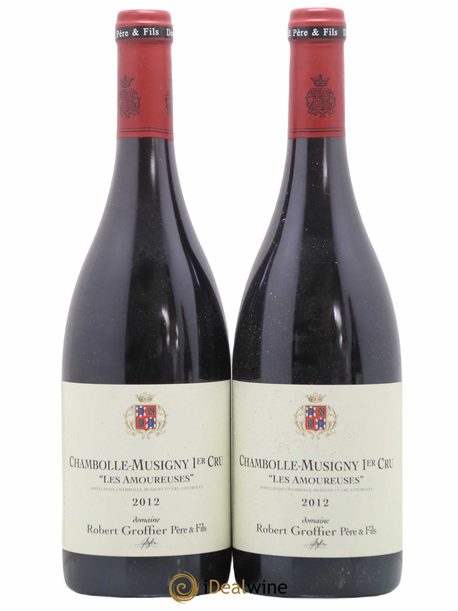 Chambolle-Musigny 1er Cru Les Amoureuses Robert Groffier Père & Fils (Domaine) 2012 - Lot de 2 bouteilles - 0