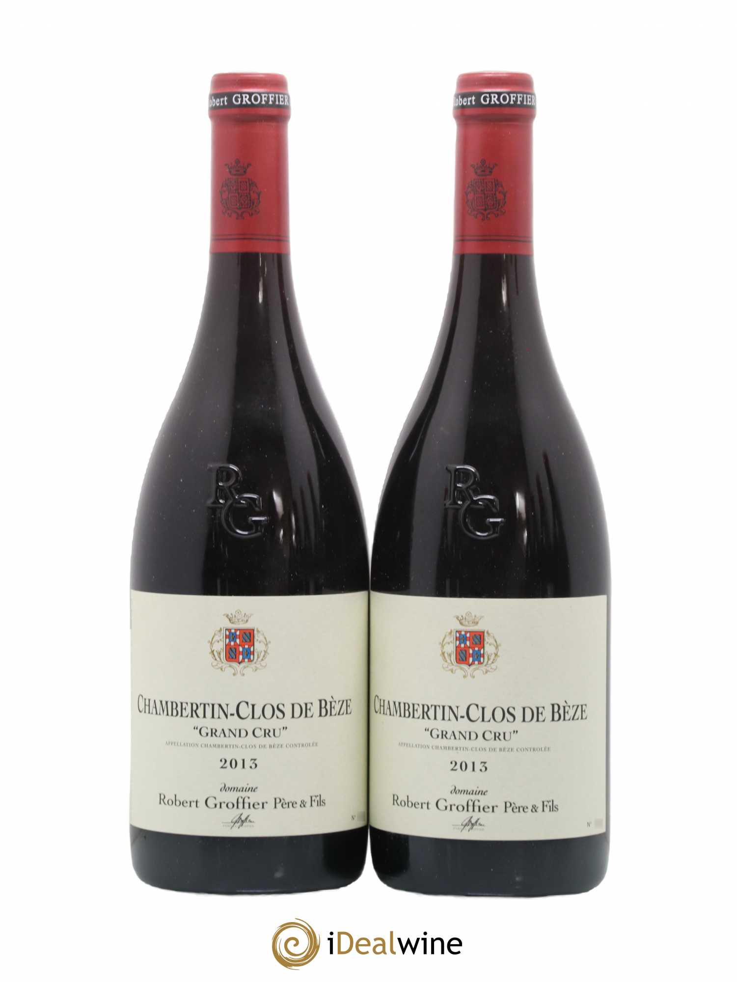 Chambertin Clos de Bèze Grand Cru Robert Groffier Père & Fils (Domaine) 2013 - Lot de 2 bouteilles - 0