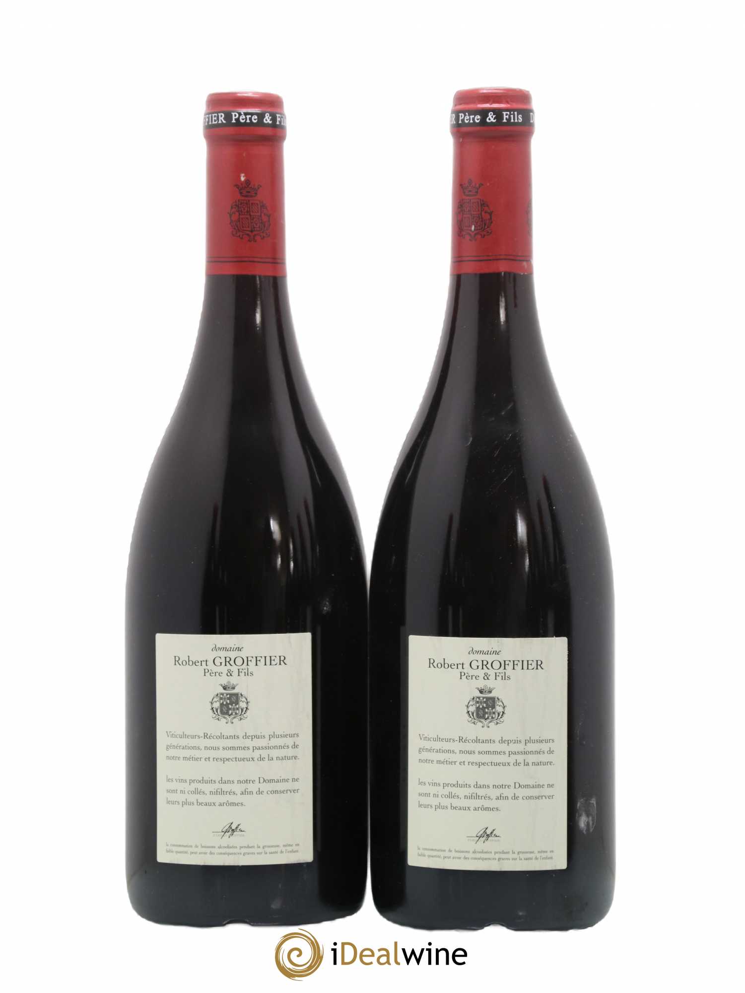 Chambolle-Musigny 1er Cru Les Amoureuses Robert Groffier Père & Fils (Domaine) 2013 - Lot de 2 bouteilles - 1