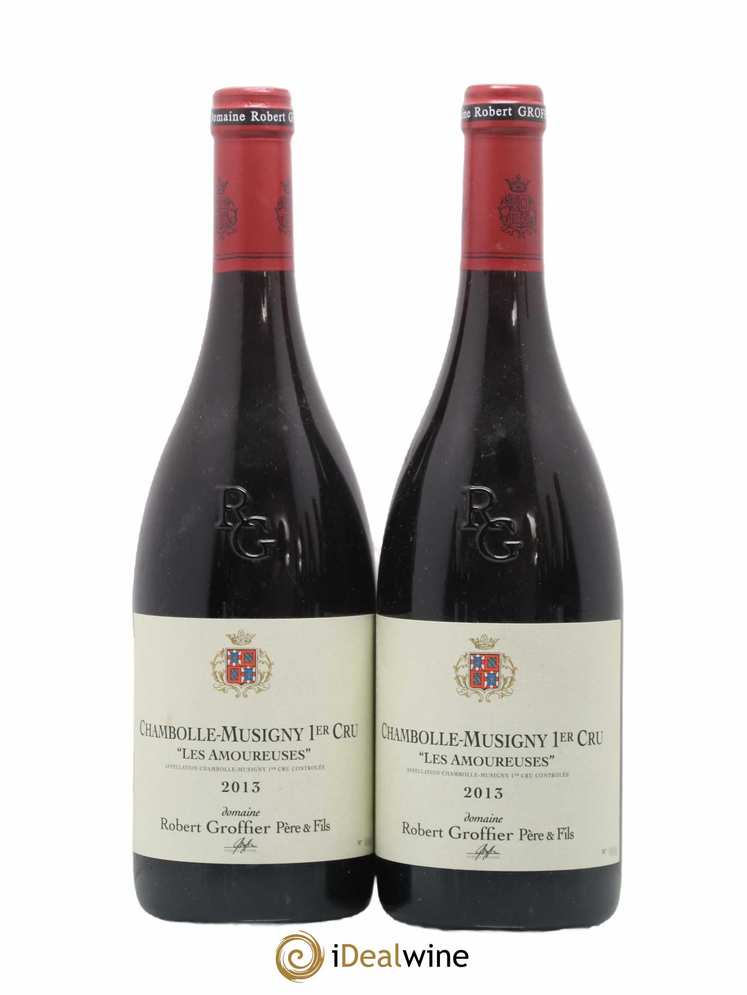 Chambolle-Musigny 1er Cru Les Amoureuses Robert Groffier Père & Fils (Domaine) 2013 - Lot de 2 bouteilles - 0