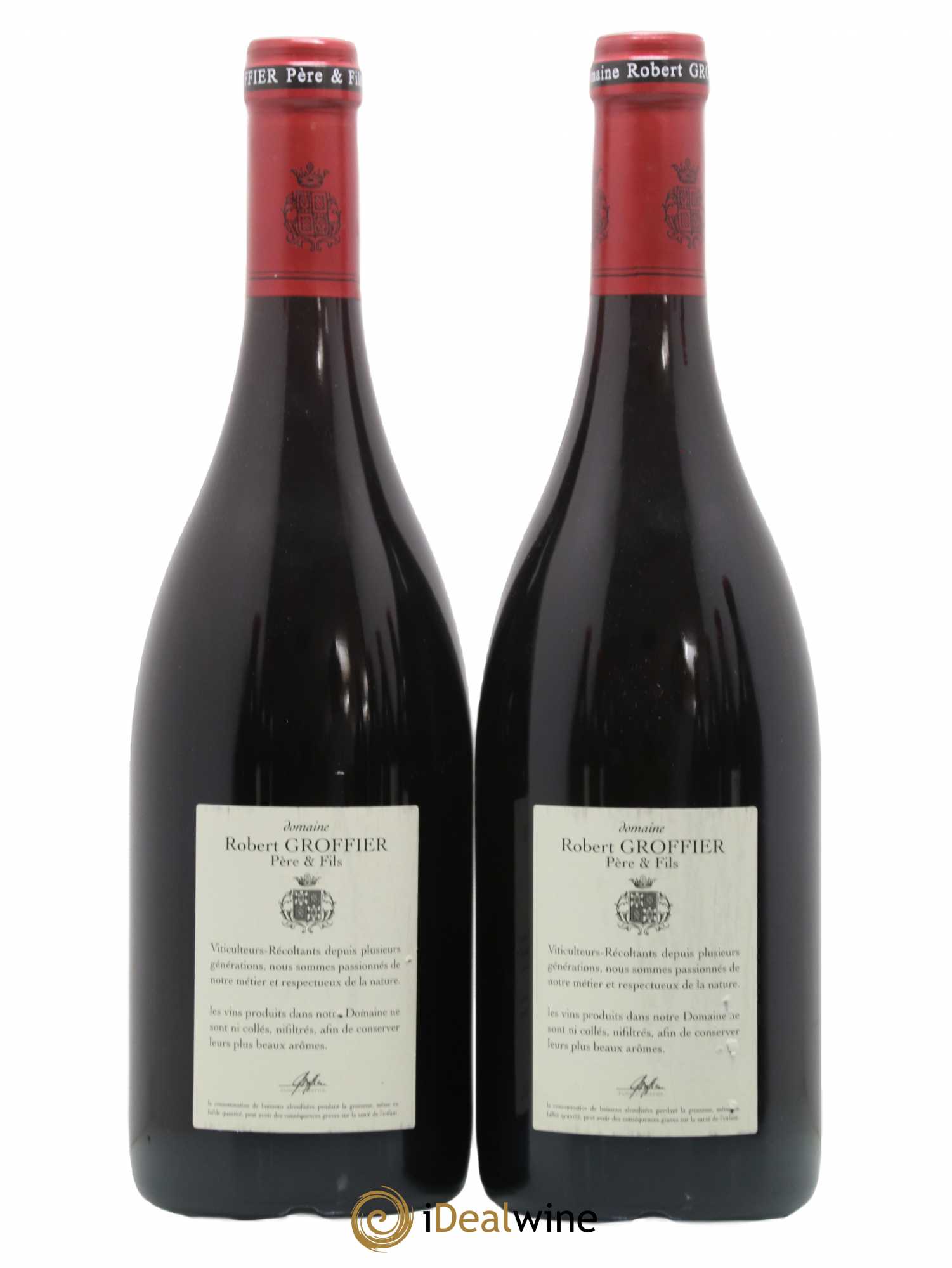 Bonnes-Mares Grand Cru Robert Groffier Père & Fils (Domaine) 2013 - Lot de 2 bouteilles - 1