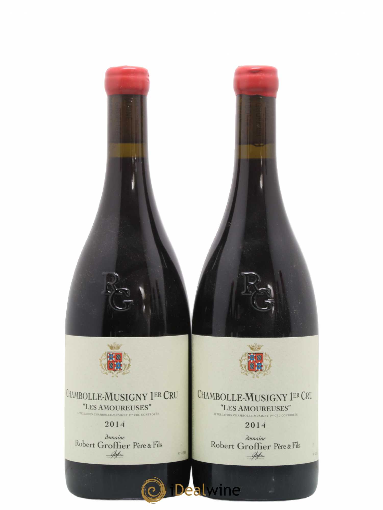 Chambolle-Musigny 1er Cru Les Amoureuses Robert Groffier Père & Fils (Domaine) 2014 - Lot de 2 bouteilles - 0