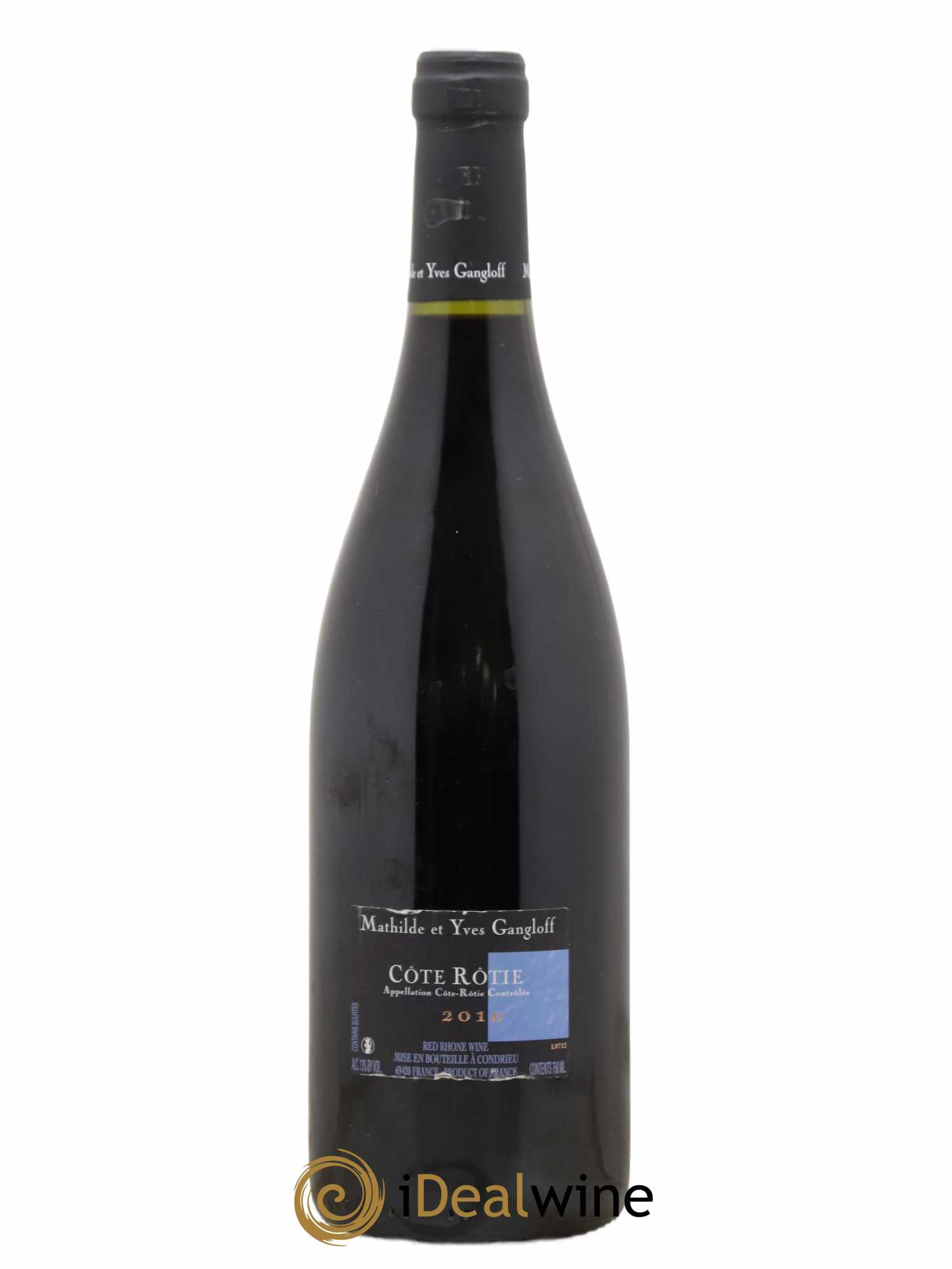 Côte-Rôtie La Barbarine Gangloff (Domaine) 2010 - Lot de 1 bouteille - 1