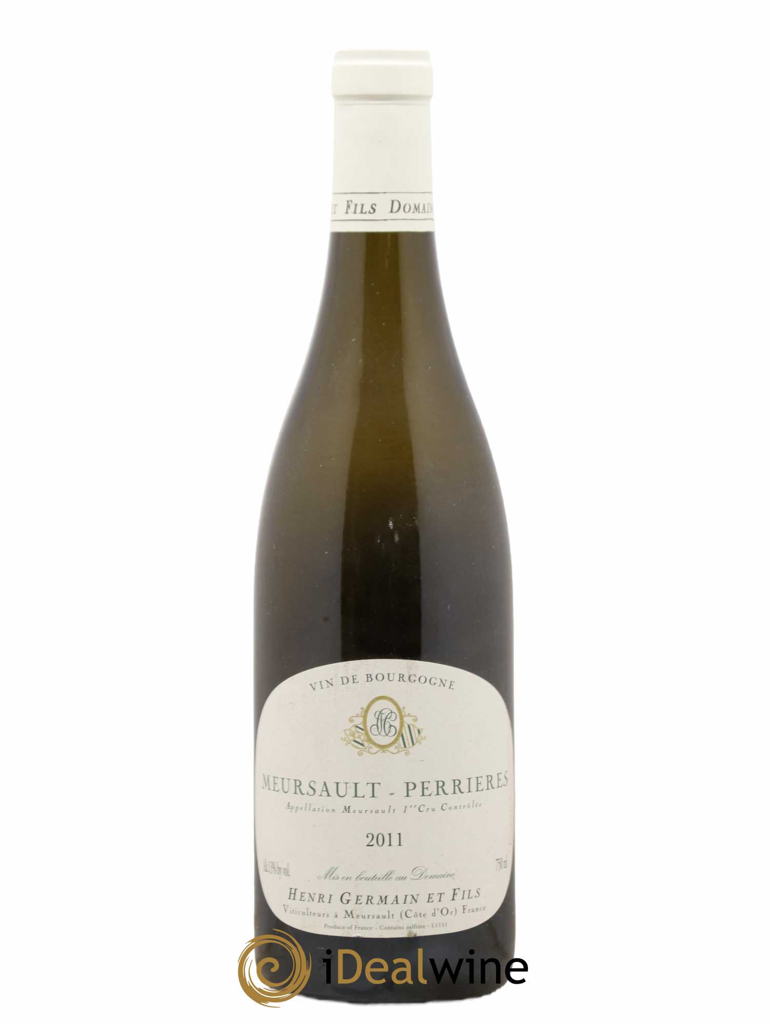 Meursault 1er Cru Perrières Henri Germain 2011 - Lot de 1 bouteille - 0