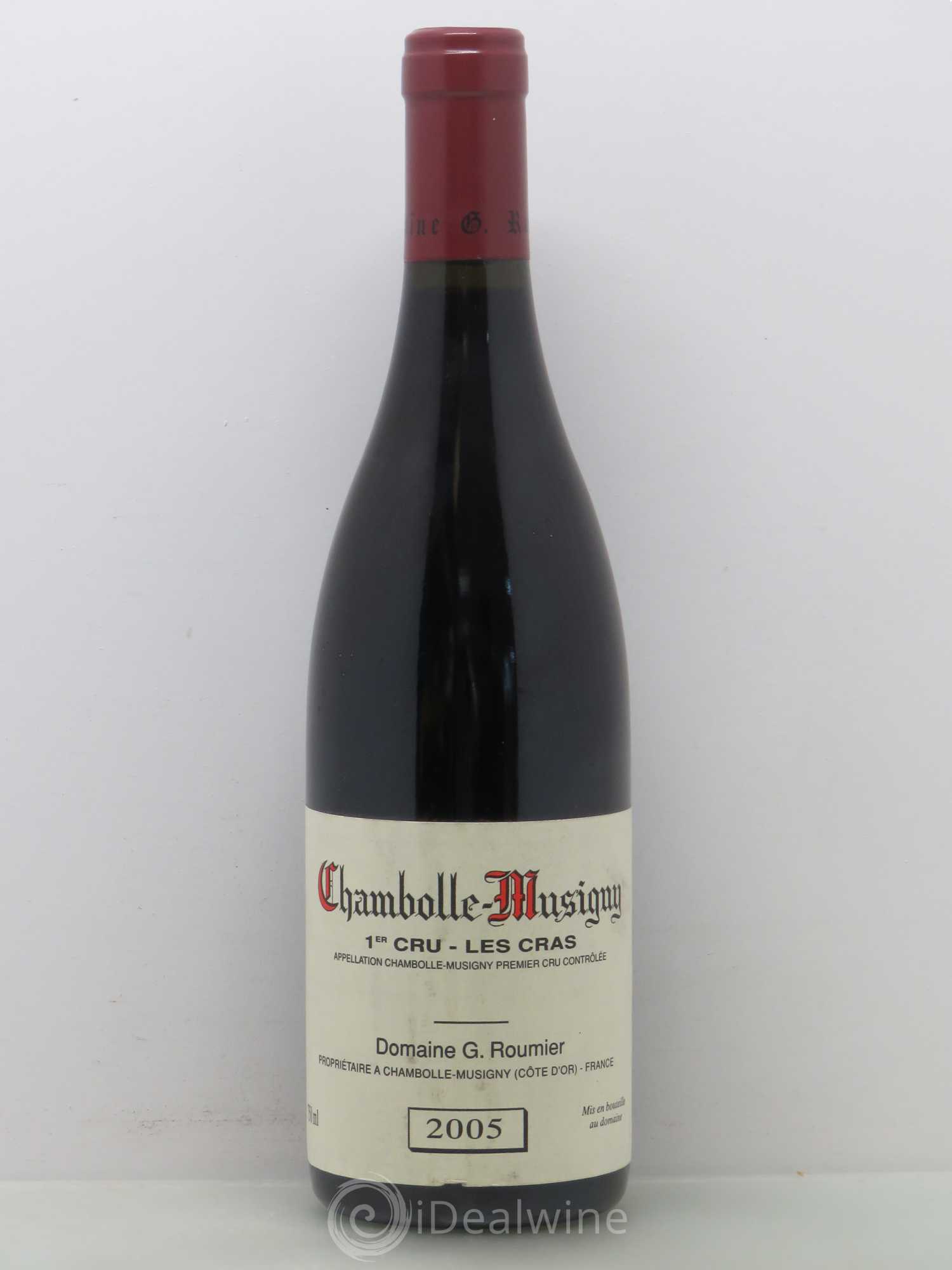 Chambolle-Musigny 1er Cru Les Cras Georges Roumier (Domaine) 2005 - Lot de 1 bouteille - 0
