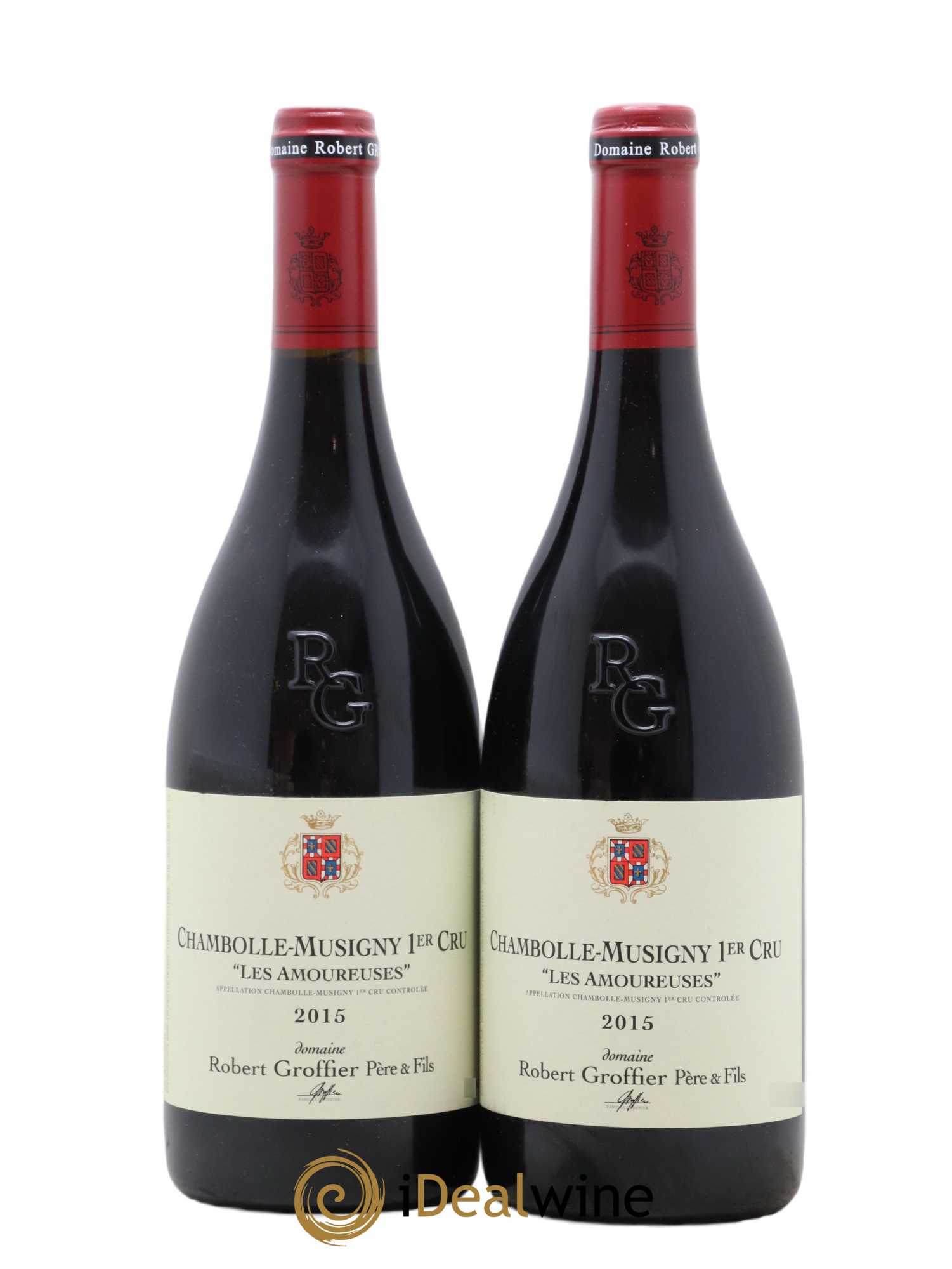 Chambolle-Musigny 1er Cru Les Amoureuses Robert Groffier Père & Fils (Domaine) 2015 - Lot de 2 bouteilles - 0