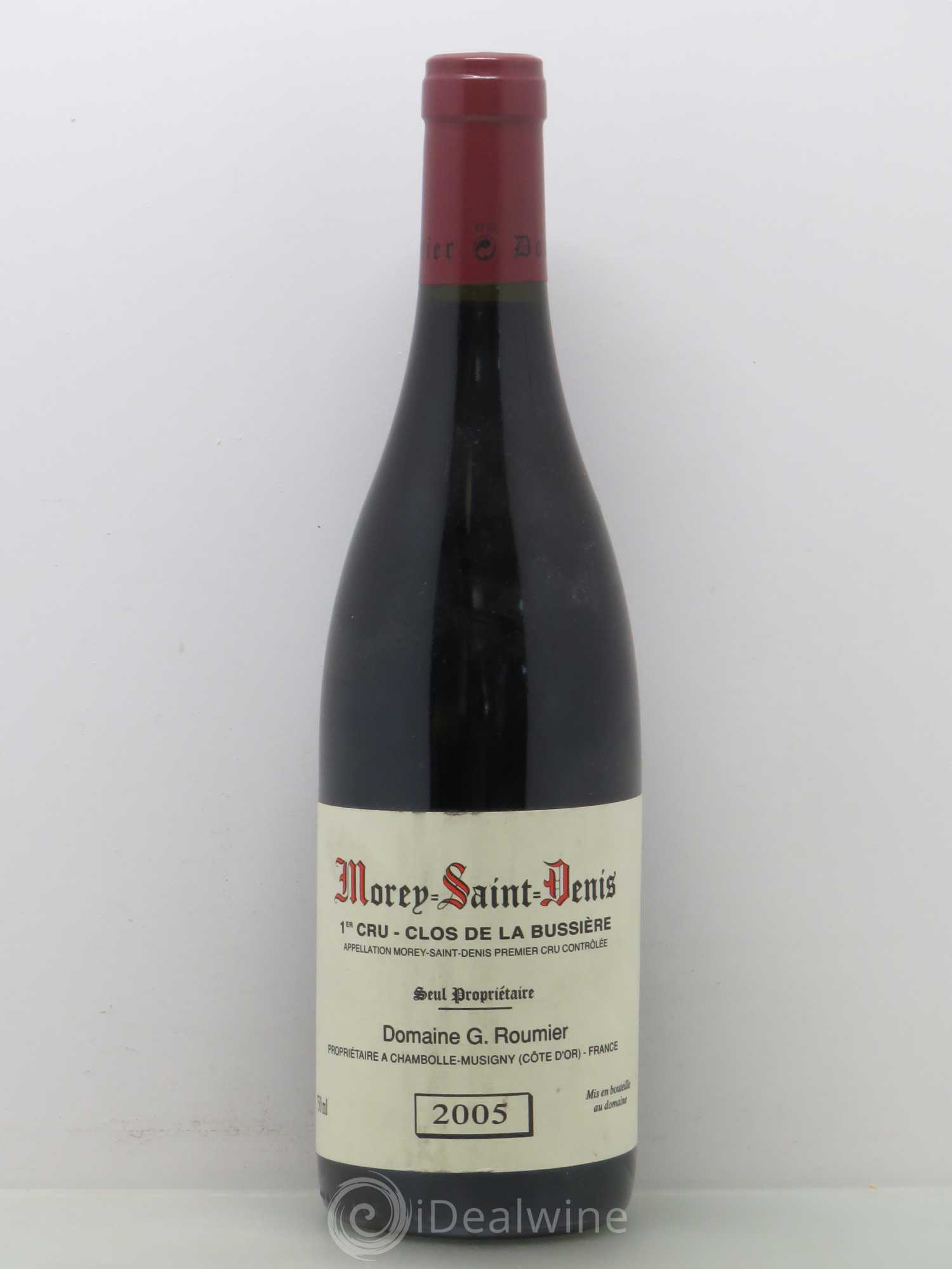 Morey-Saint-Denis 1er Cru Clos de la Bussière Georges Roumier (Domaine) 2005 - Lot de 1 bouteille - 0