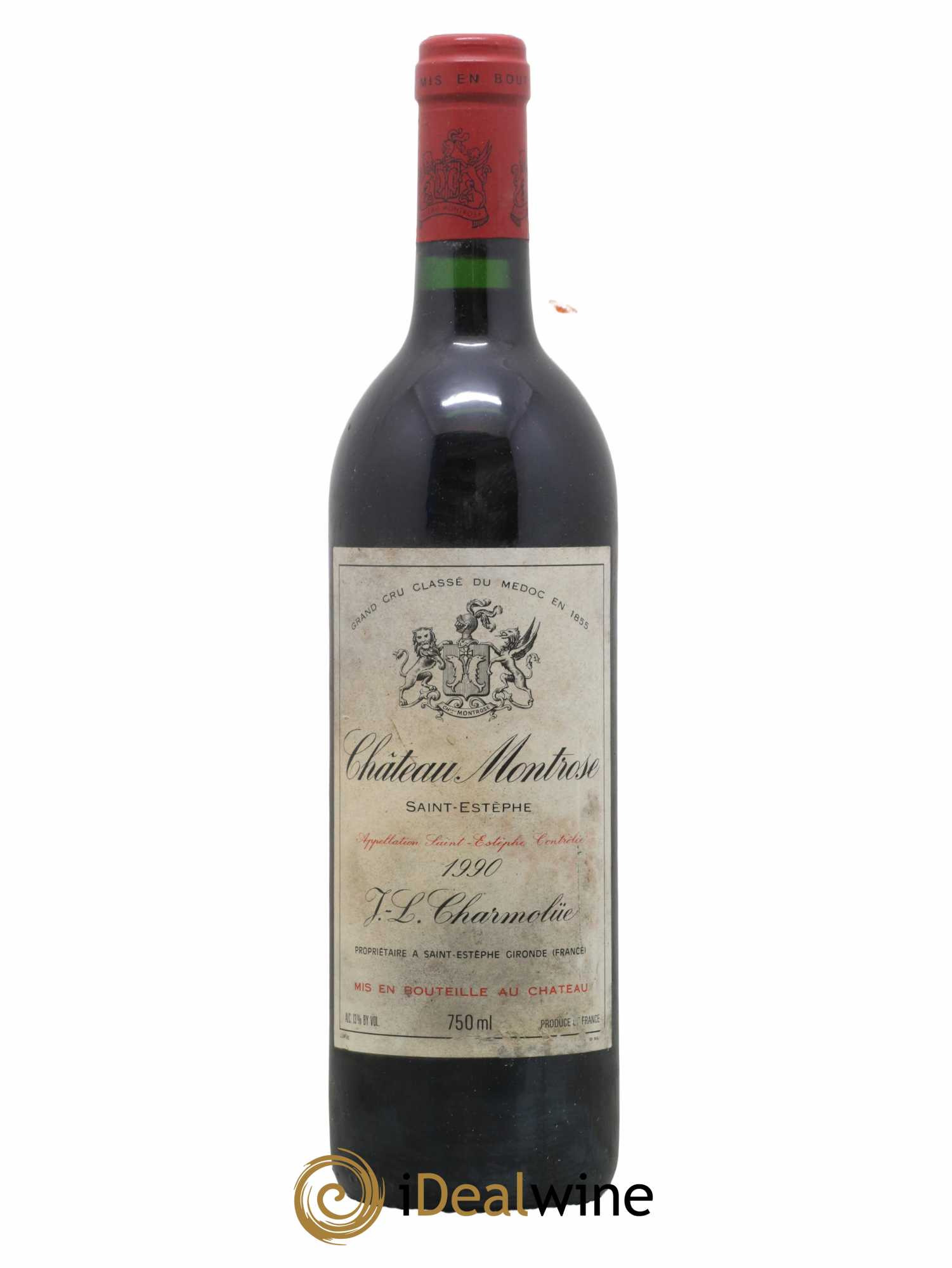 Château Montrose 2ème Grand Cru Classé 1990 - Lot de 1 bouteille - 0