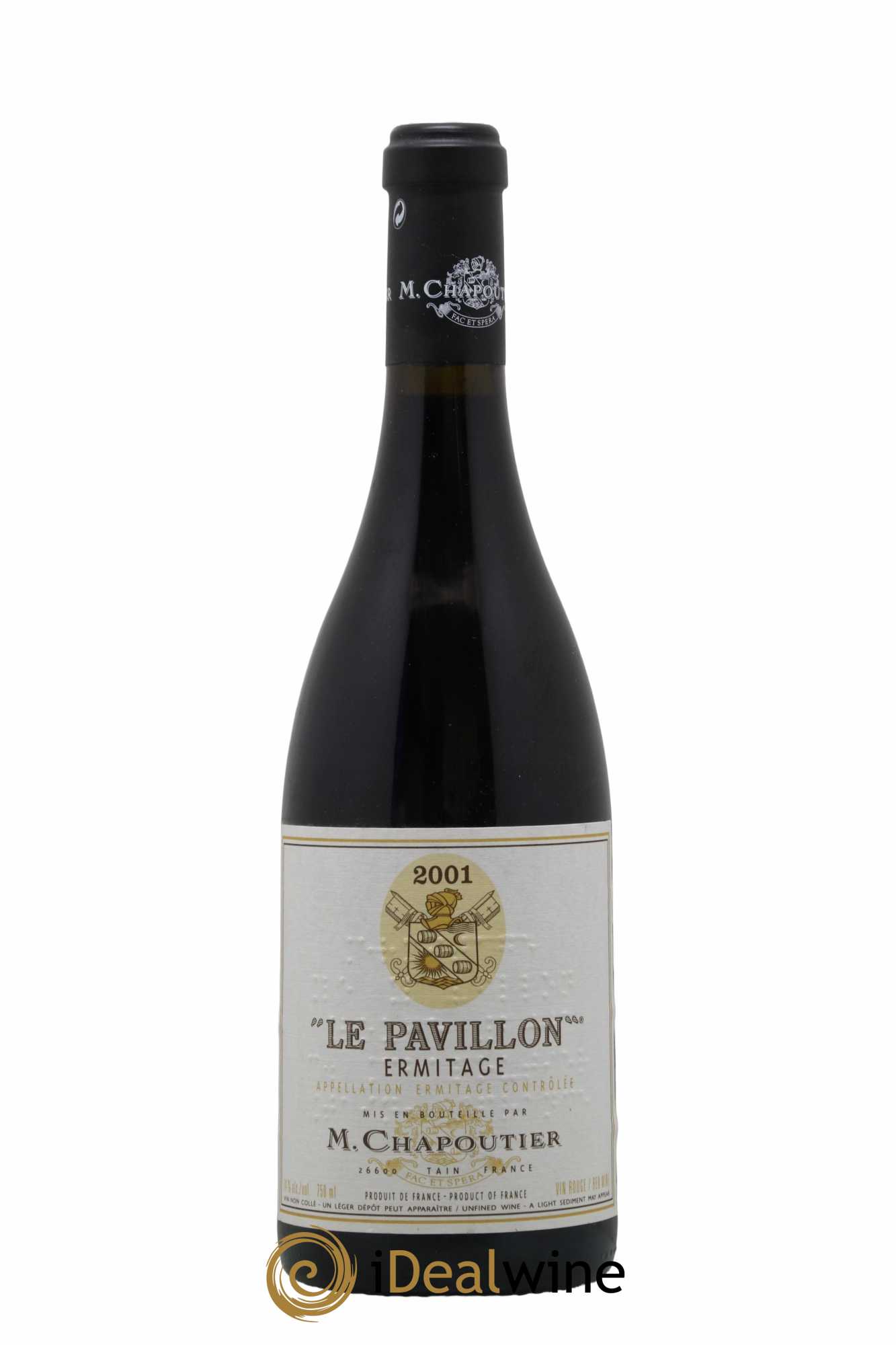 Hermitage Ermitage Le Pavillon Chapoutier 2001 - Lot de 1 bouteille - 0