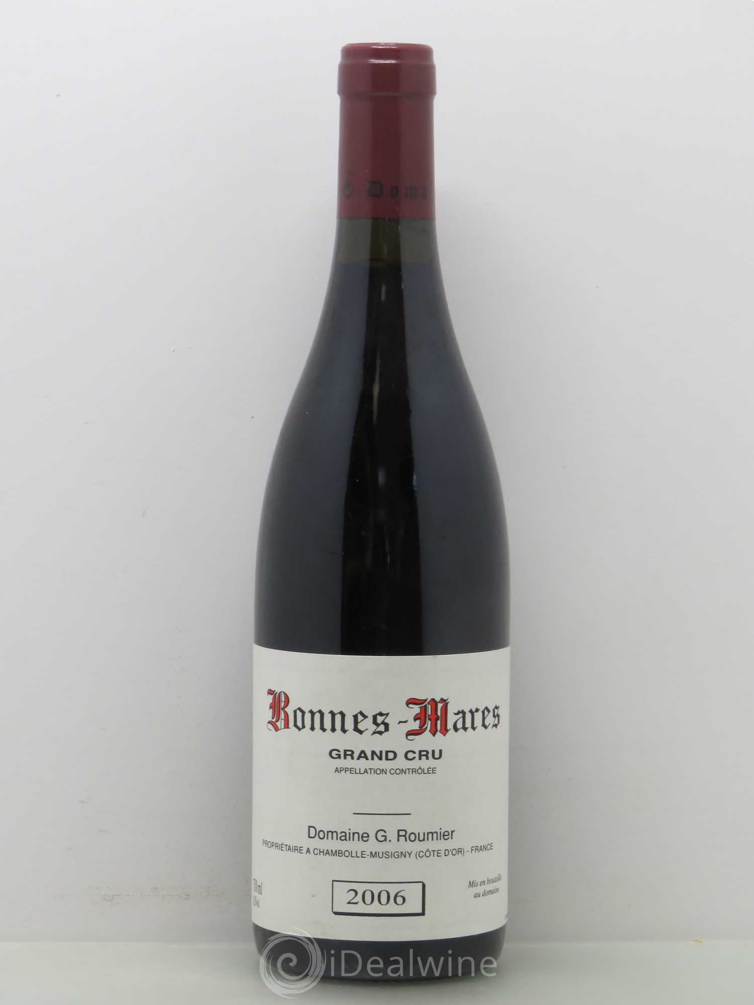 Bonnes-Mares Grand Cru Georges Roumier (Domaine) 2006 - Lot de 1 bouteille - 0