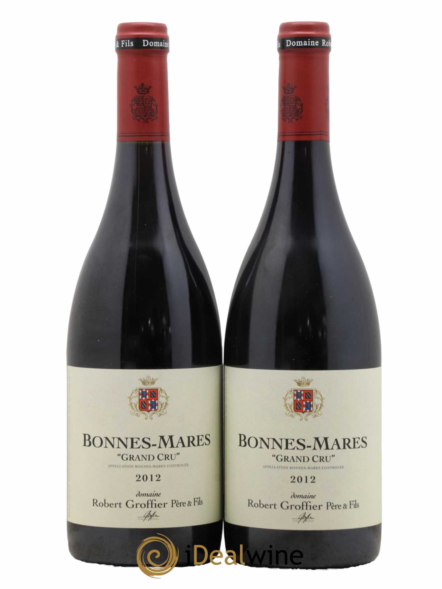 Bonnes-Mares Grand Cru Robert Groffier Père & Fils (Domaine) 2012 - Lot de 2 bouteilles - 0