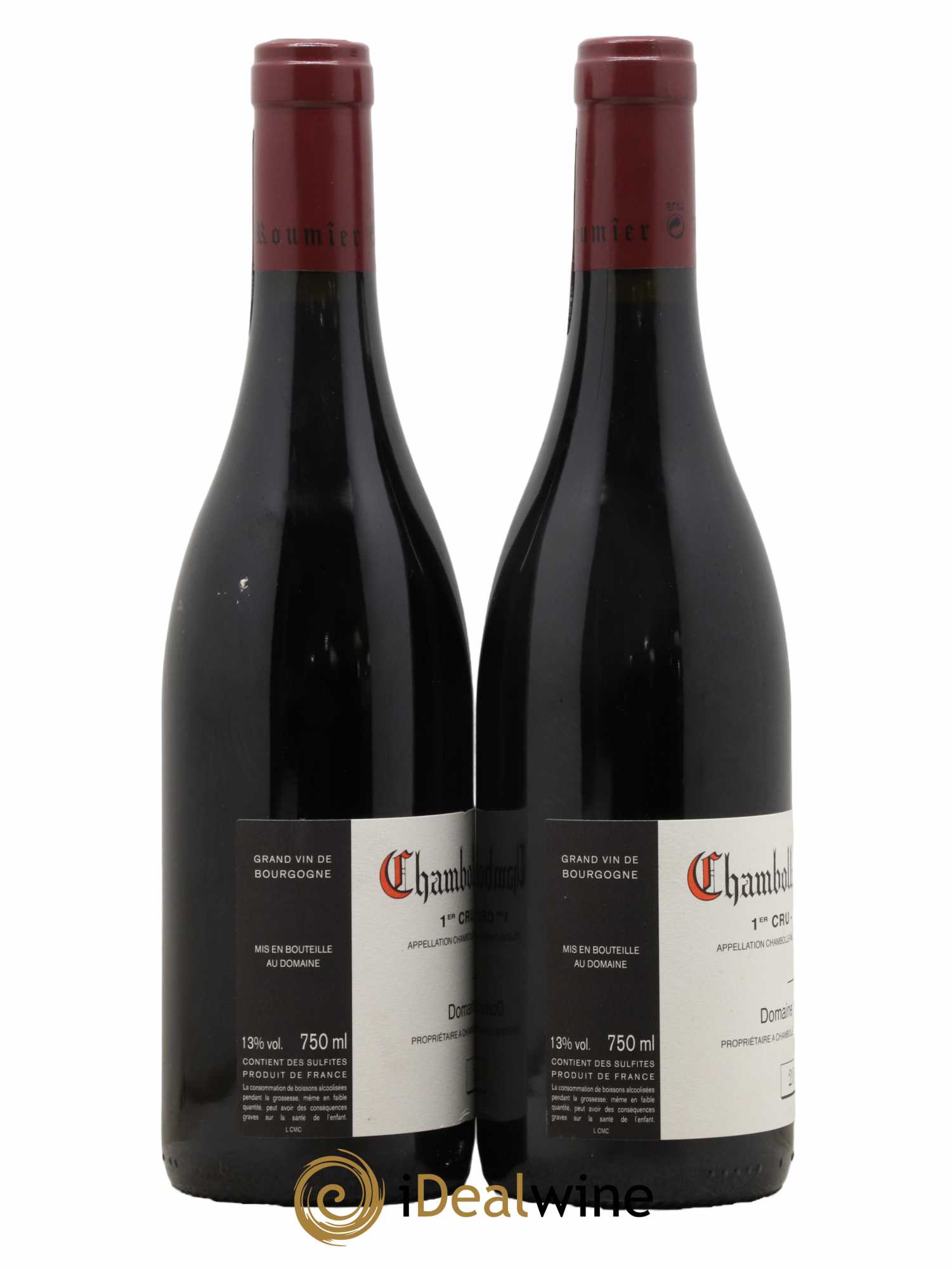 Chambolle-Musigny 1er Cru Les Cras Georges Roumier (Domaine) 2014 - Lot de 2 bouteilles - 1