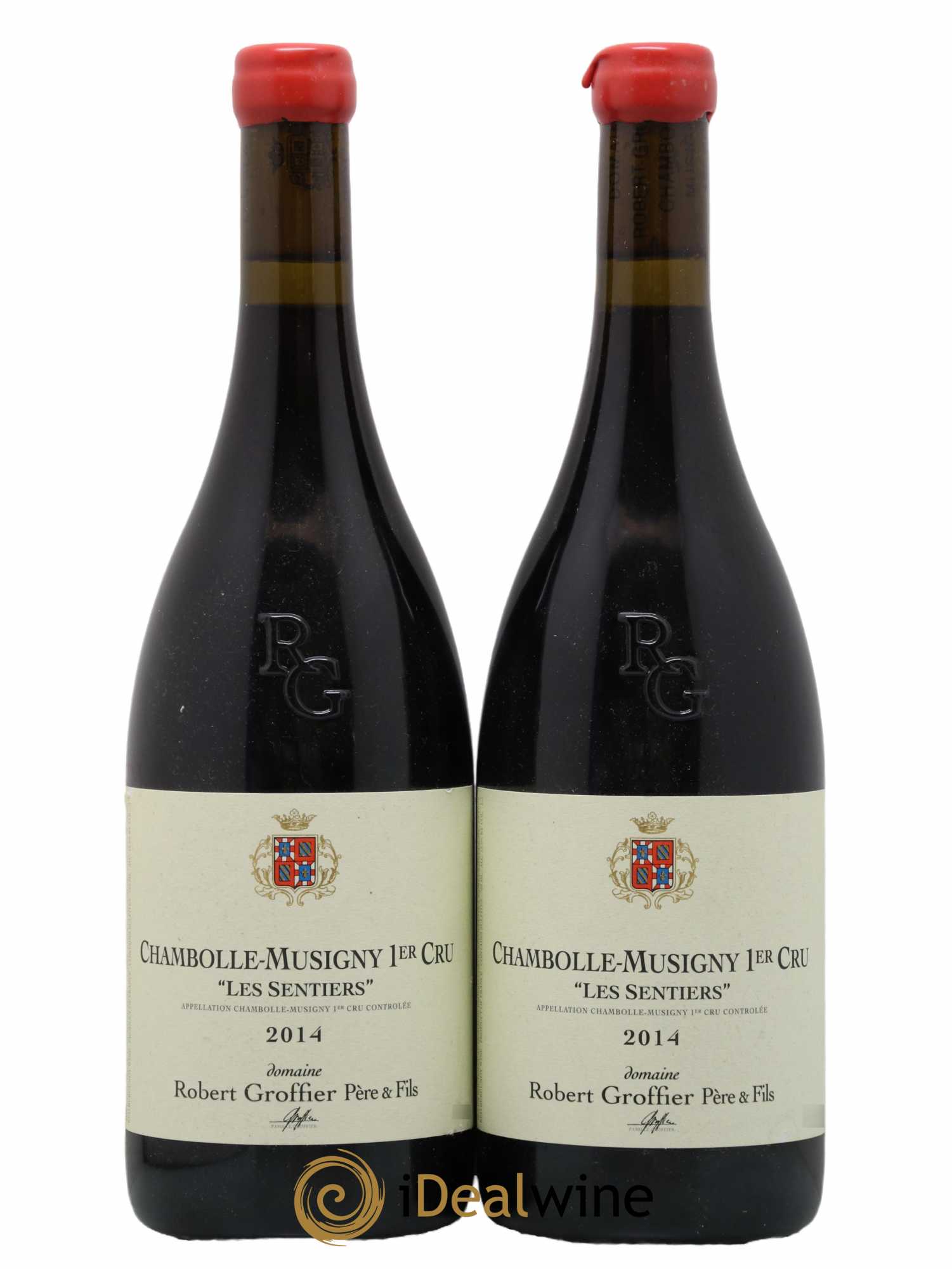 Chambolle-Musigny 1er Cru Les Sentiers Robert Groffier Père & Fils (Domaine) 2014 - Lot de 2 bouteilles - 0
