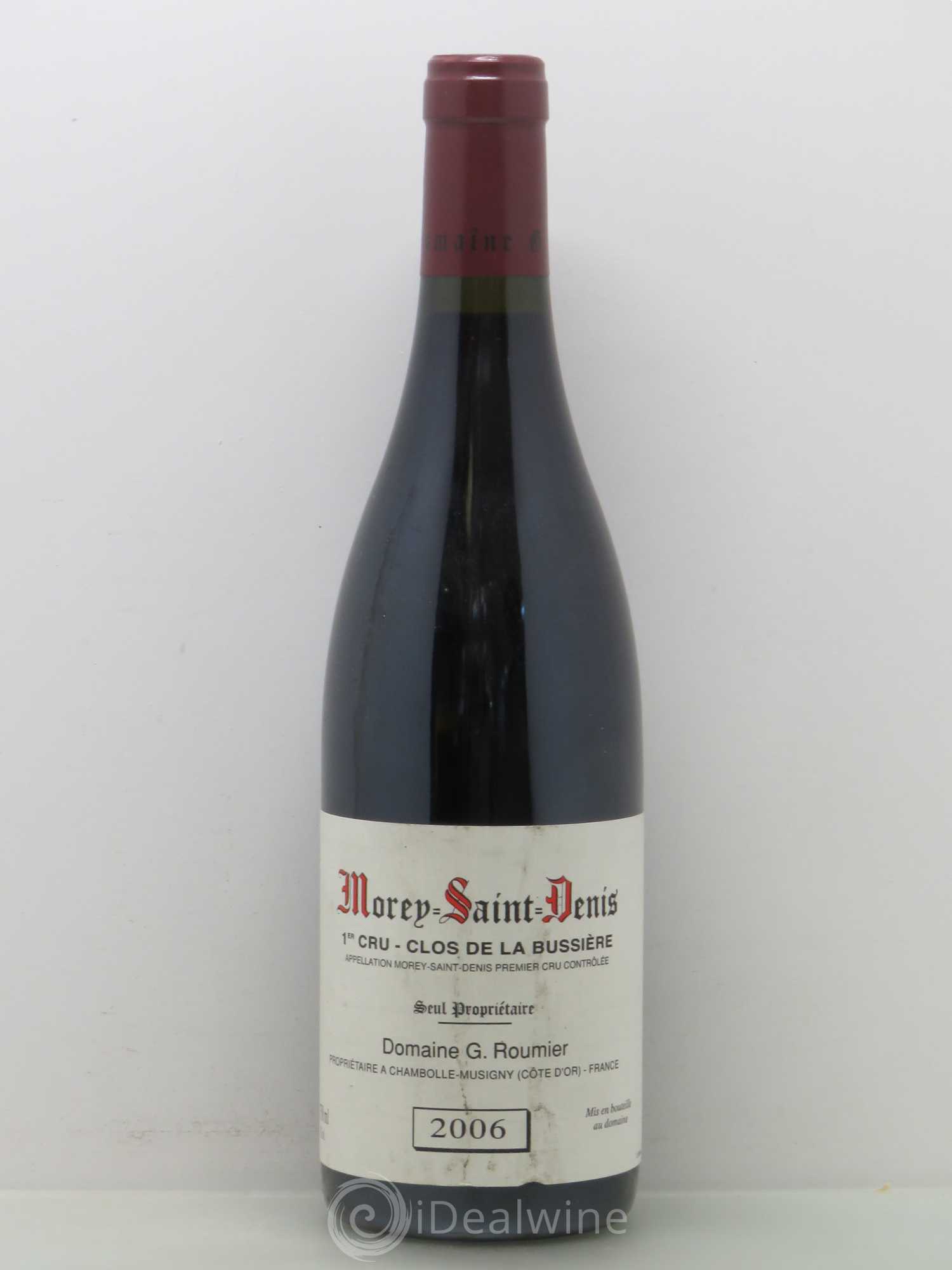 Morey-Saint-Denis 1er Cru Clos de la Bussière Georges Roumier (Domaine) 2006 - Lot de 1 bouteille - 0