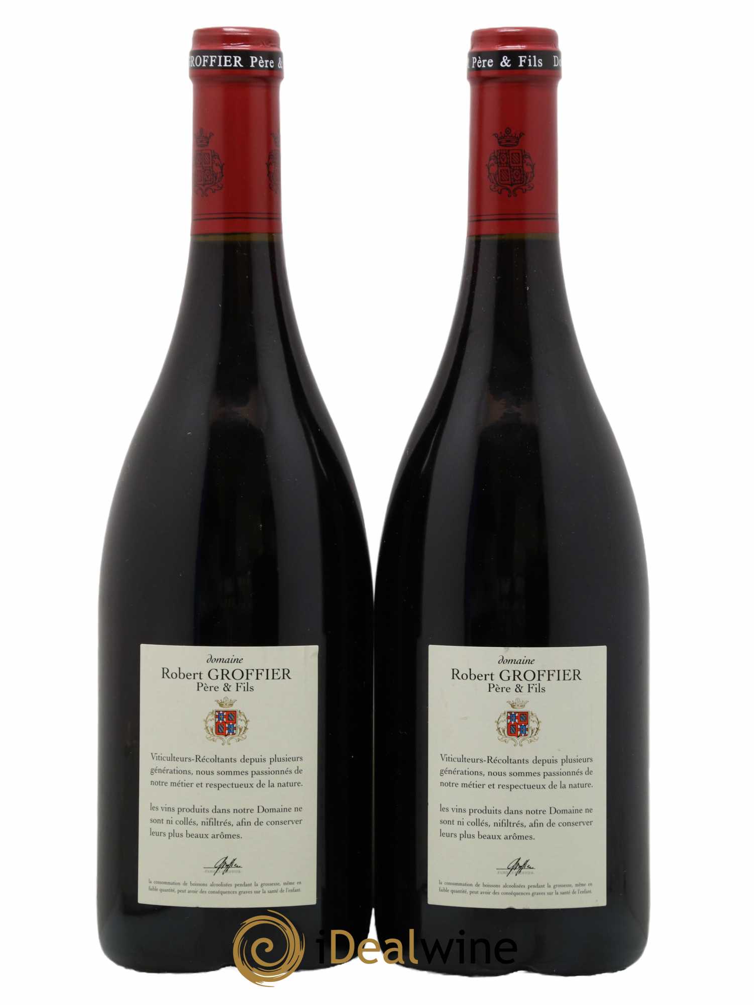Chambolle-Musigny 1er Cru Les Hauts Doix Robert Groffier Père & Fils (Domaine) 2014 - Lot de 2 bouteilles - 1