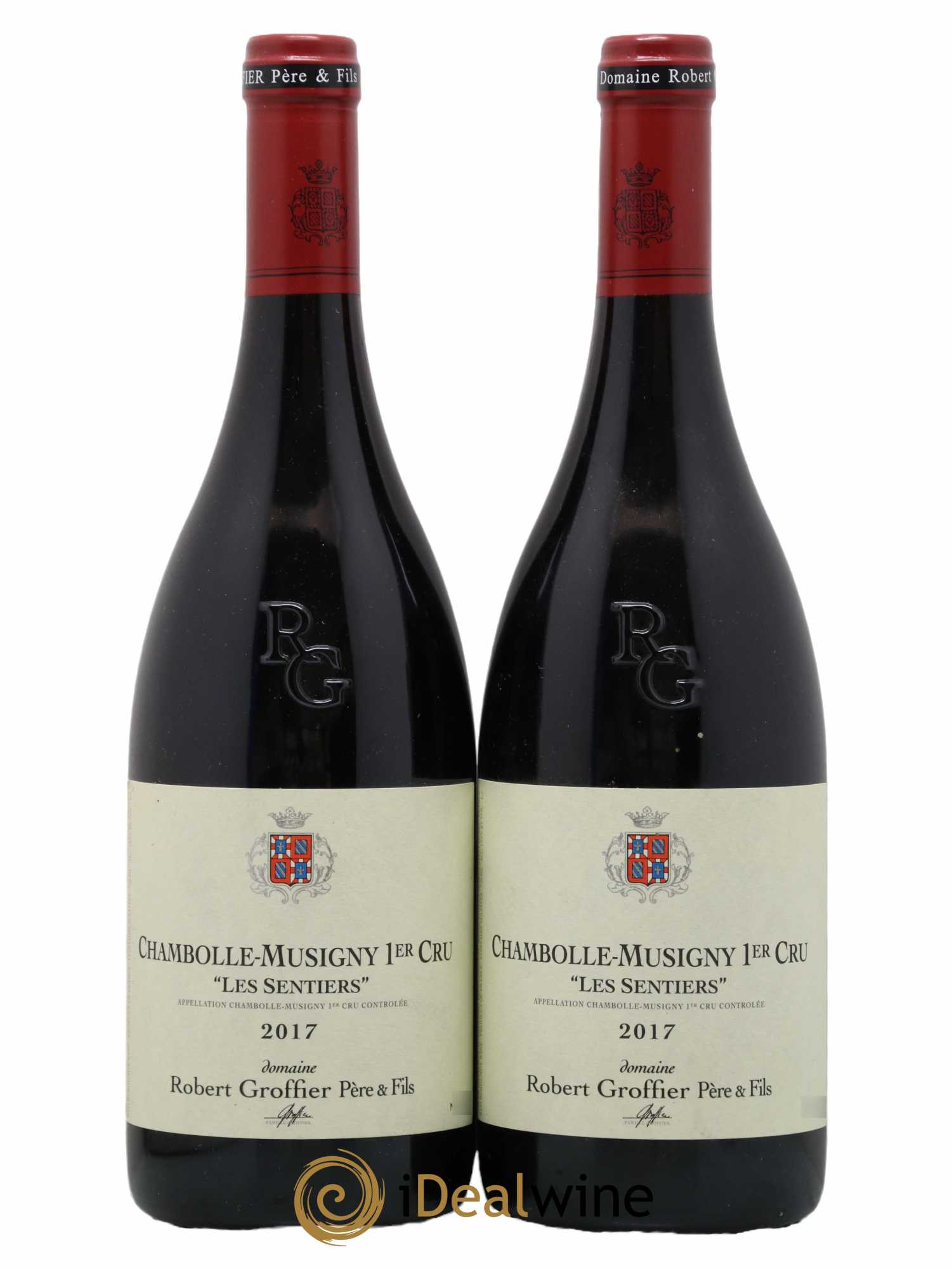 Chambolle-Musigny 1er Cru Les Sentiers Robert Groffier Père & Fils (Domaine) 2017 - Lot de 2 bouteilles - 0