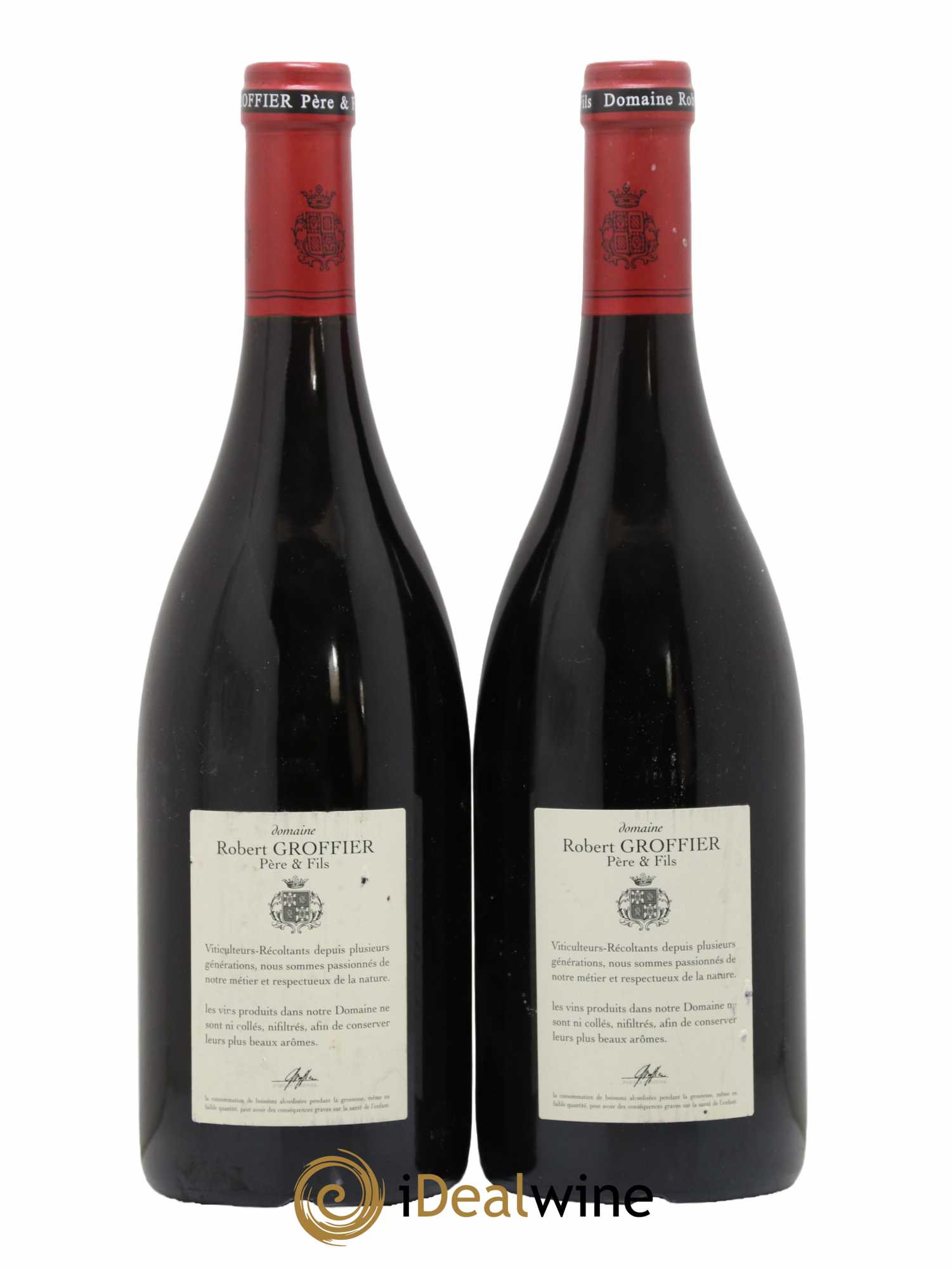 Chambolle-Musigny 1er Cru Les Amoureuses Robert Groffier Père & Fils (Domaine) 2013 - Lot de 2 bouteilles - 1