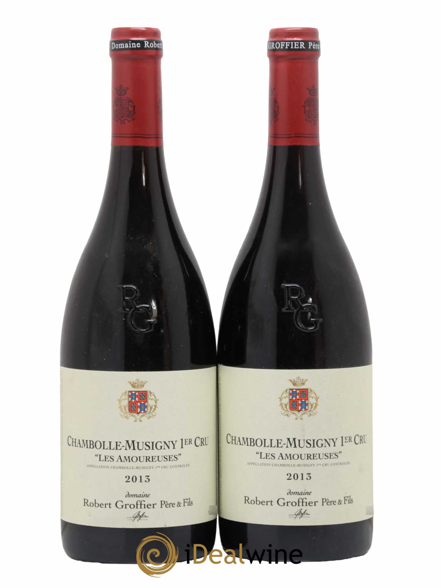 Chambolle-Musigny 1er Cru Les Amoureuses Robert Groffier Père & Fils (Domaine) 2013 - Lot de 2 bouteilles - 0