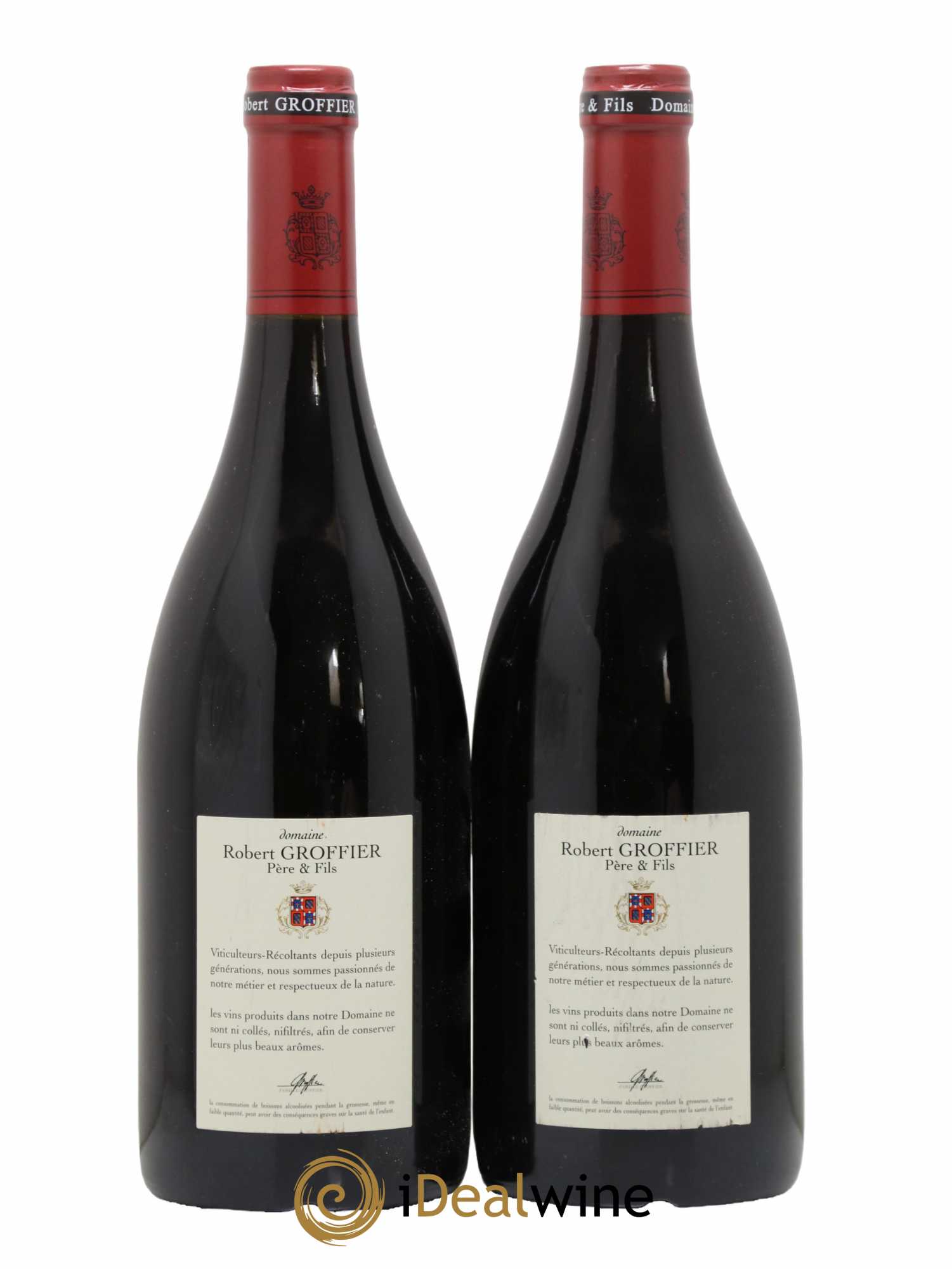 Chambolle-Musigny 1er Cru Les Amoureuses Robert Groffier Père & Fils (Domaine) 2014 - Lot de 2 bouteilles - 1