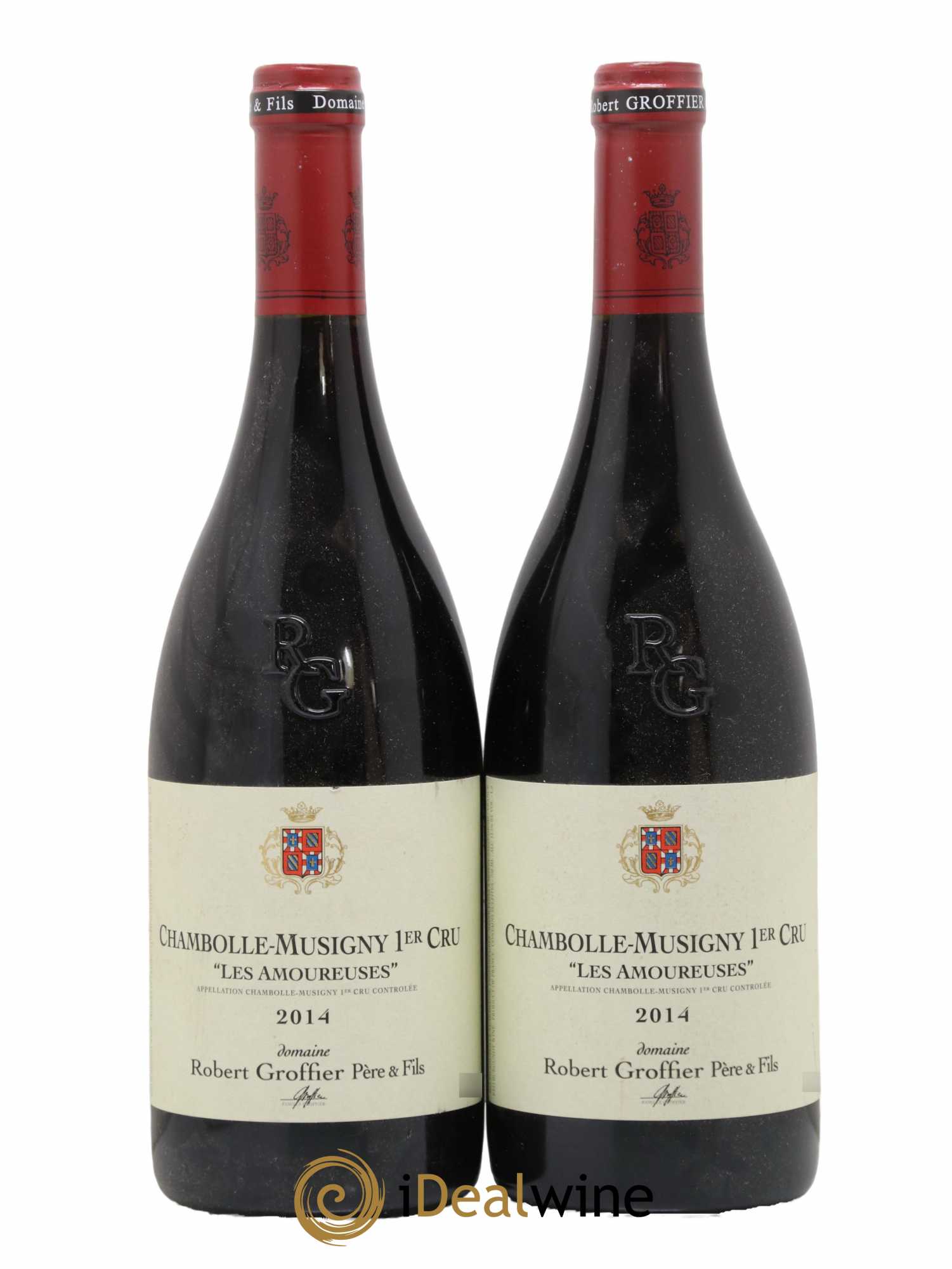 Chambolle-Musigny 1er Cru Les Amoureuses Robert Groffier Père & Fils (Domaine) 2014 - Lot de 2 bouteilles - 0