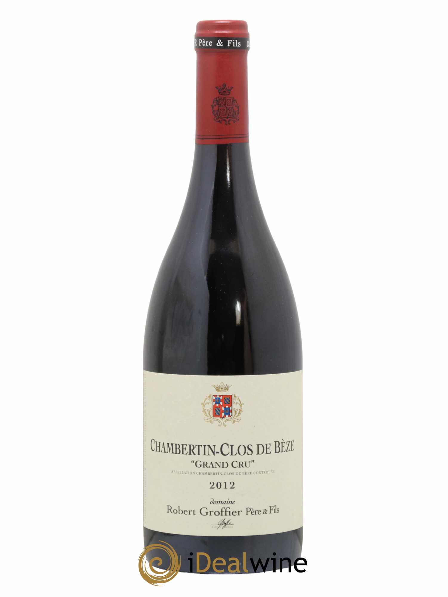 Chambertin Clos de Bèze Grand Cru Robert Groffier Père & Fils (Domaine) 2012 - Lot de 1 bouteille - 0