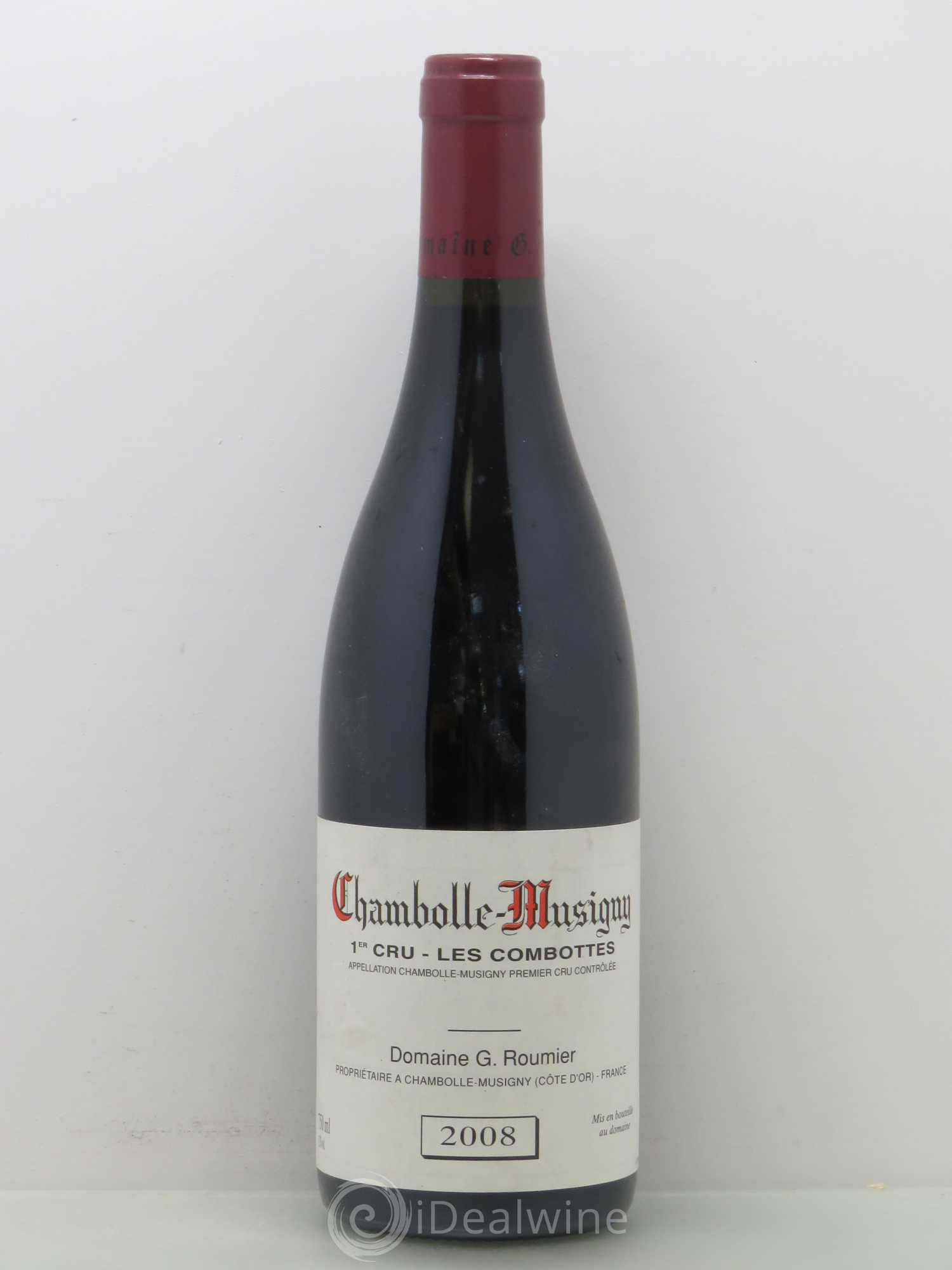 Chambolle-Musigny 1er Cru Les Combottes Georges Roumier (Domaine) 2008 - Lot de 1 bouteille - 0