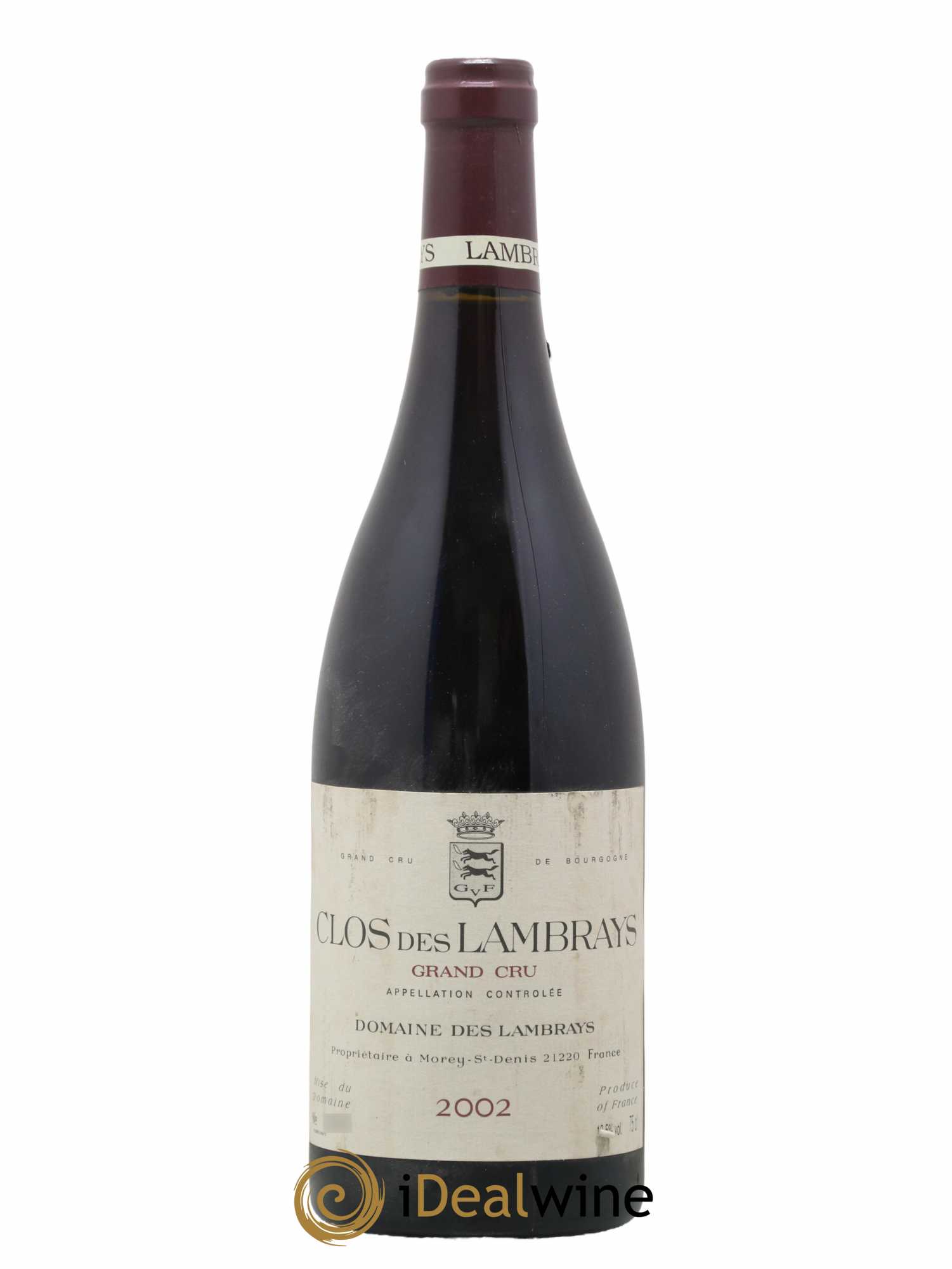 Clos des Lambrays Grand Cru Domaine des Lambrays 2002 - Lot de 1 bouteille - 0