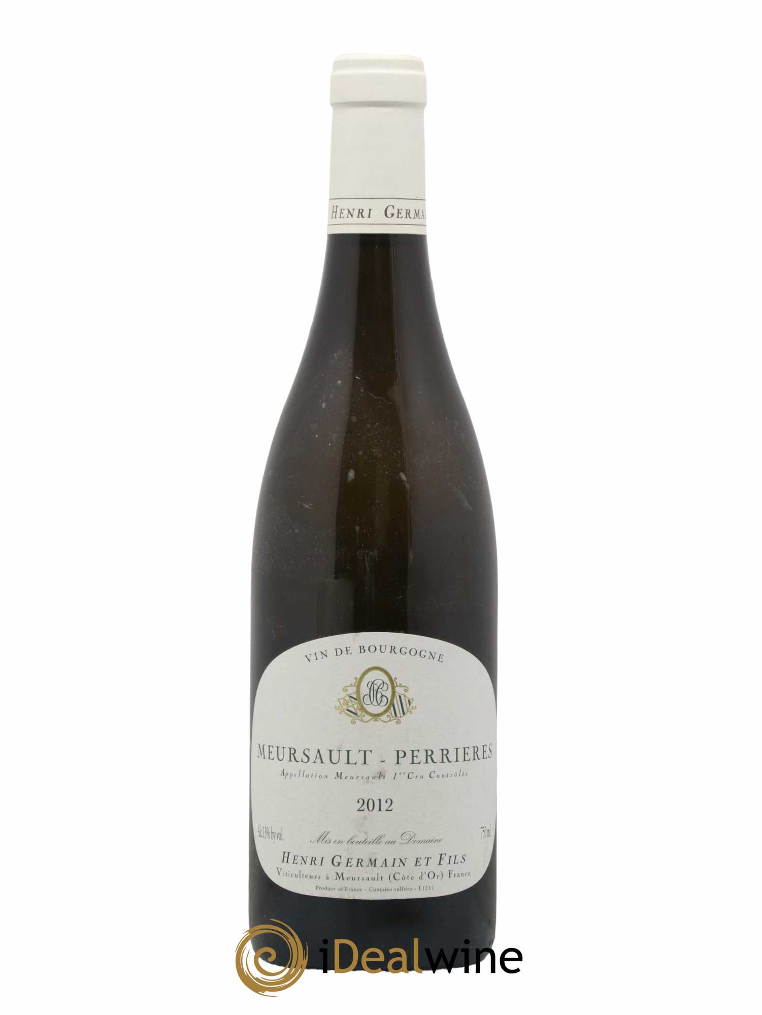 Meursault 1er Cru Perrières Henri Germain 2012 - Lot de 1 bouteille - 0