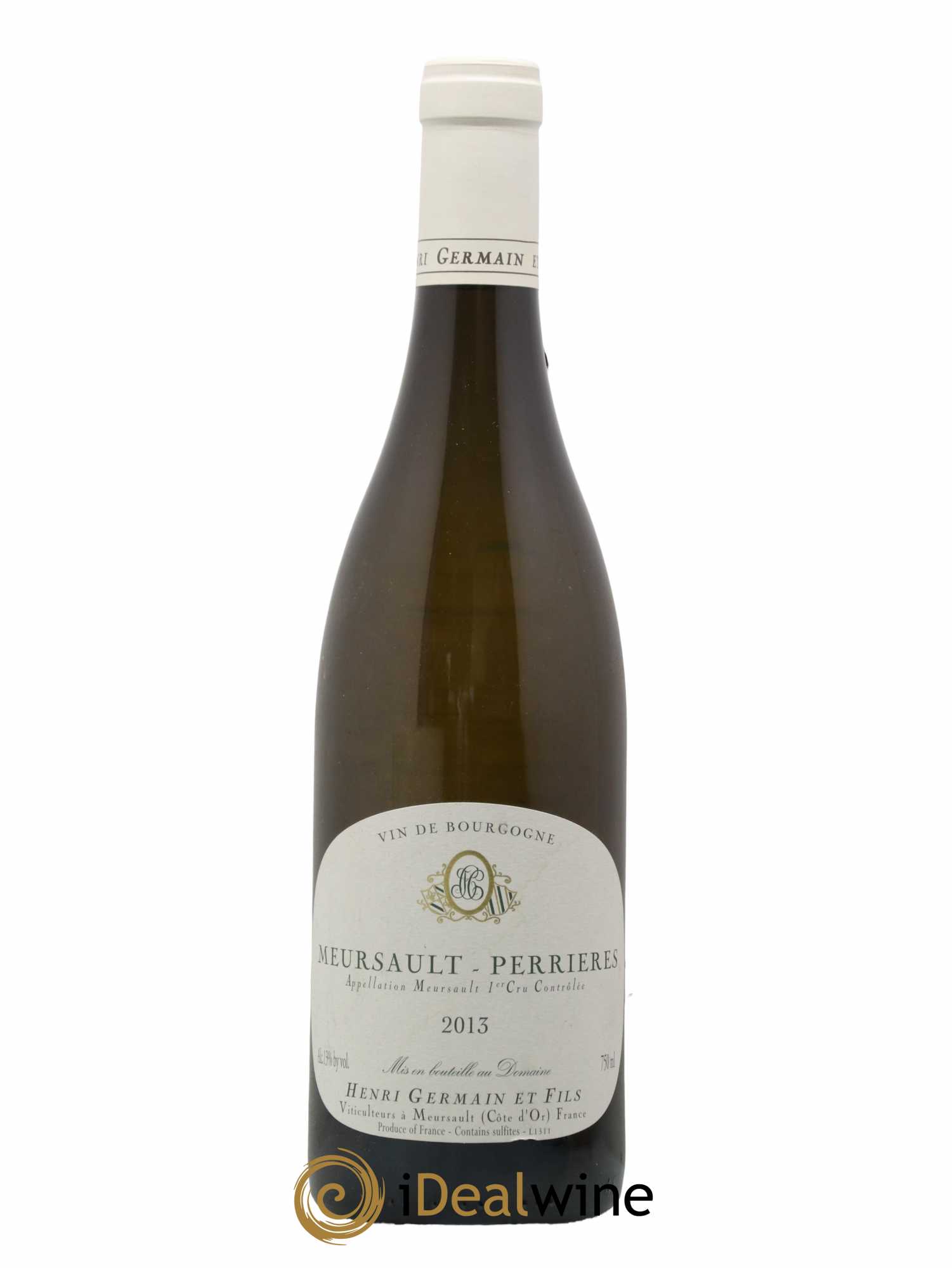 Meursault 1er Cru Perrières Henri Germain 2013 - Lot de 1 bouteille - 0