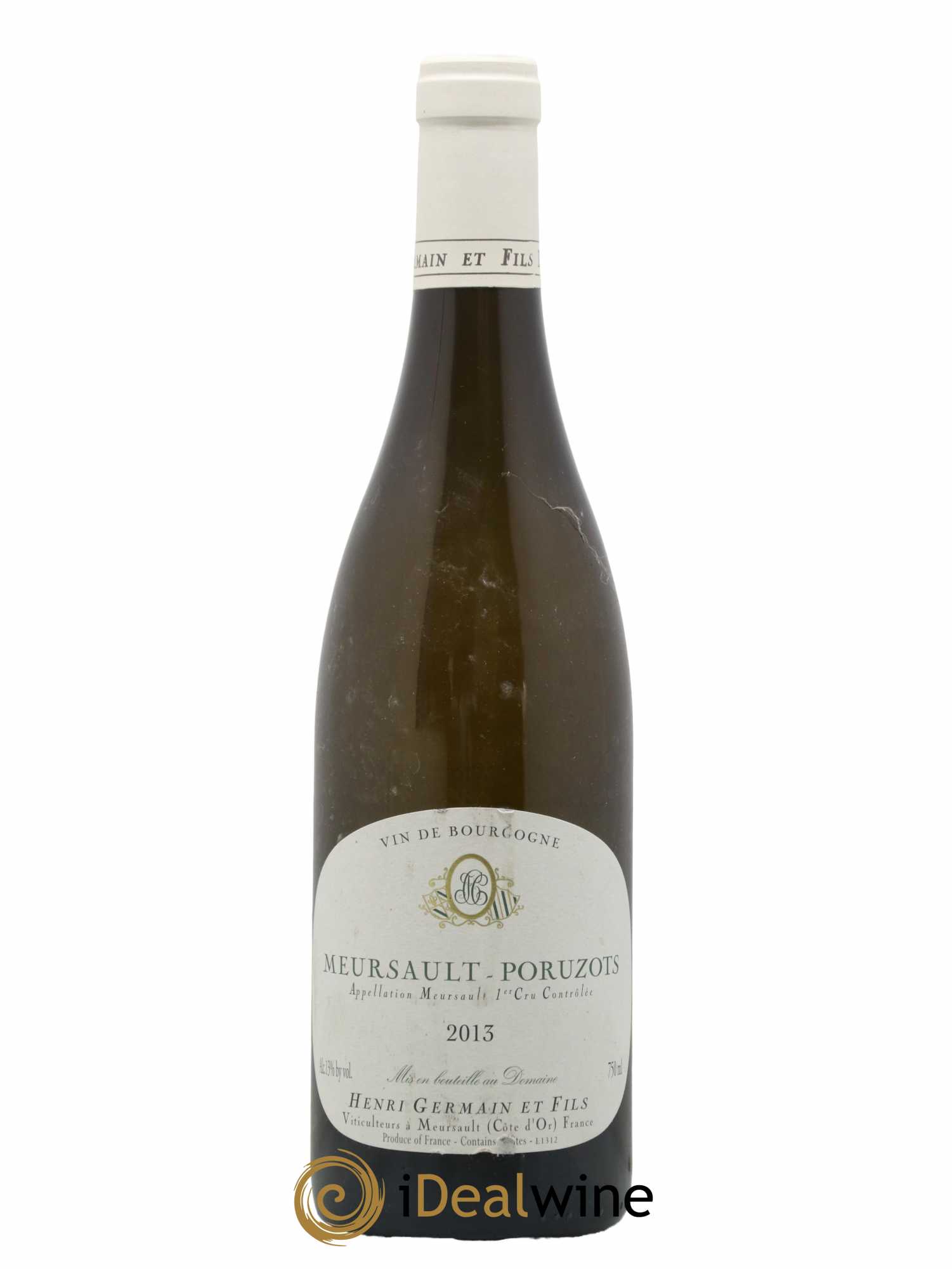 Meursault 1er Cru Poruzots Henri Germain 2013 - Lot de 1 bouteille - 0
