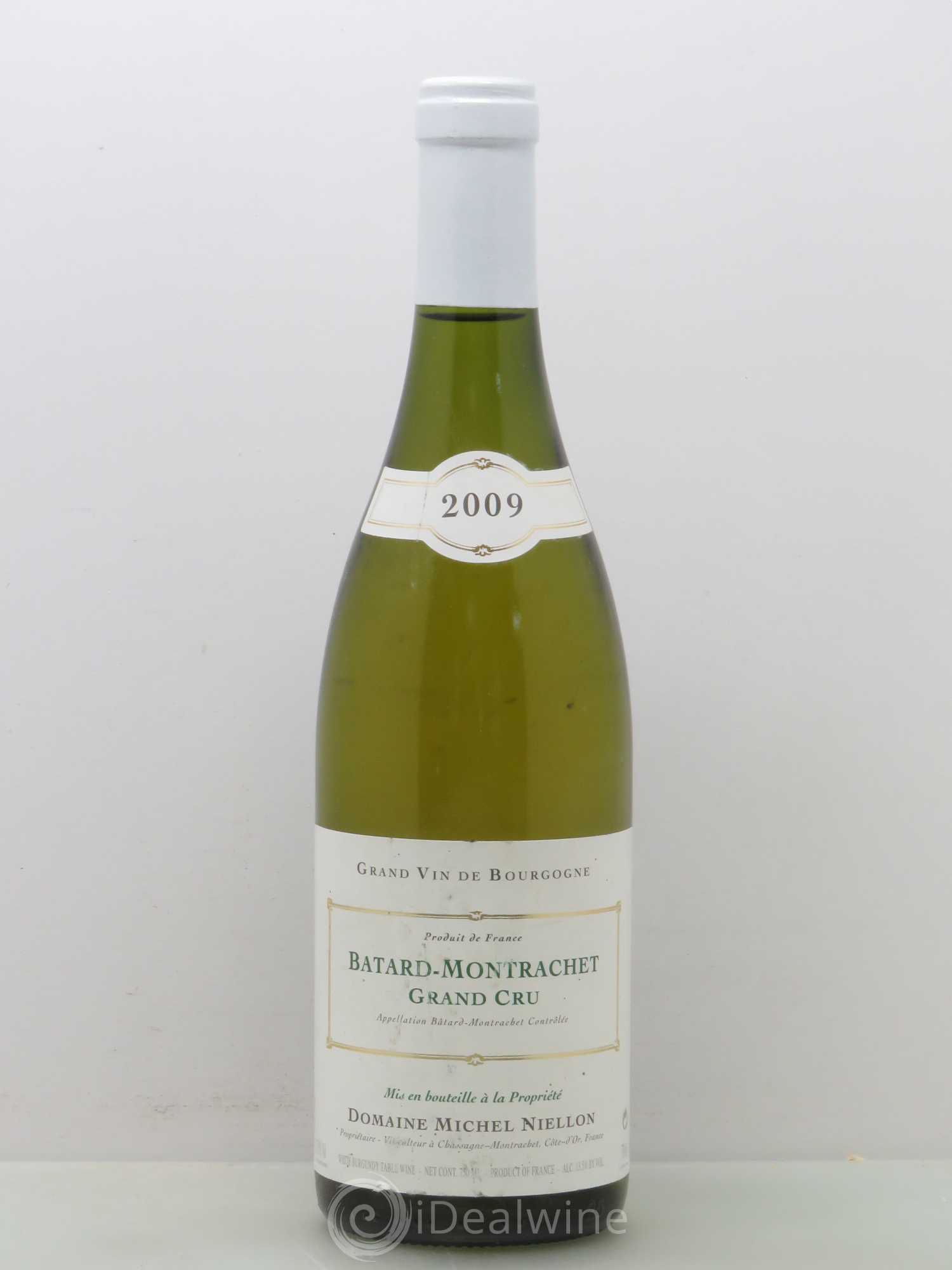 Bâtard-Montrachet Grand Cru Michel Niellon (Domaine) (sans prix de réserve) 2009 - Lot de 1 bouteille - 0