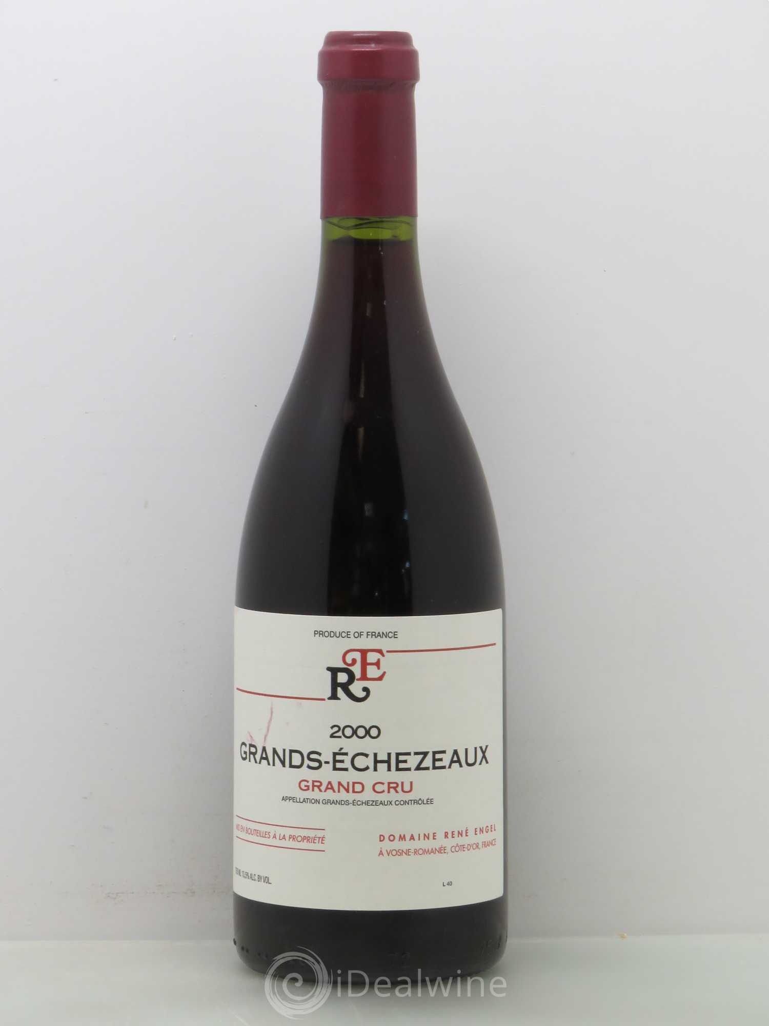 Grands-Echezeaux Grand Cru Domaine René Engel - Domaine Eugénie 2000 - Lot de 1 bouteille - 0