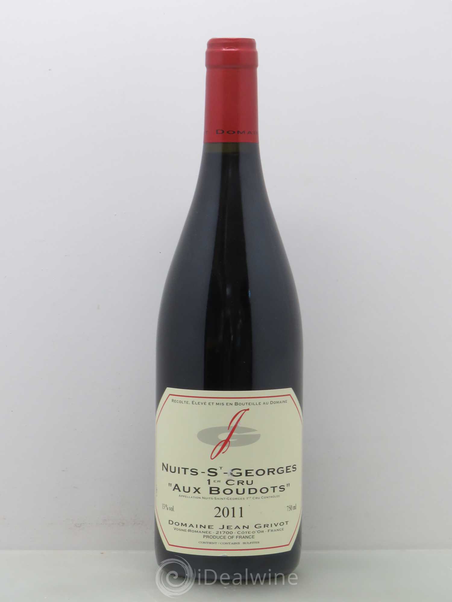Nuits-Saint-Georges 1er Cru Aux Boudots Jean Grivot 2011 - Lot de 1 bouteille - 0