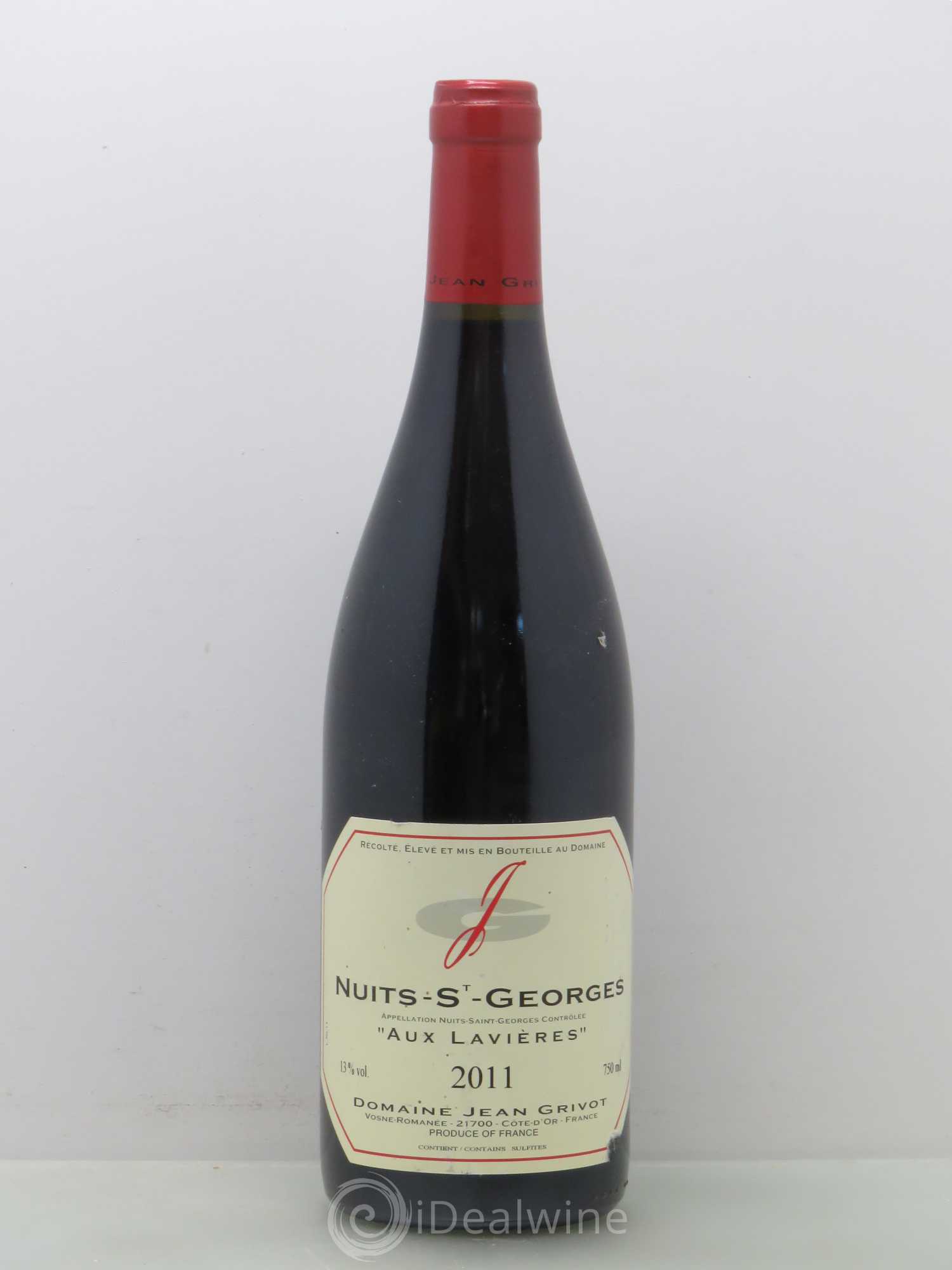 Nuits-Saint-Georges Les Lavières Jean Grivot 2011 - Lot de 1 bouteille - 0