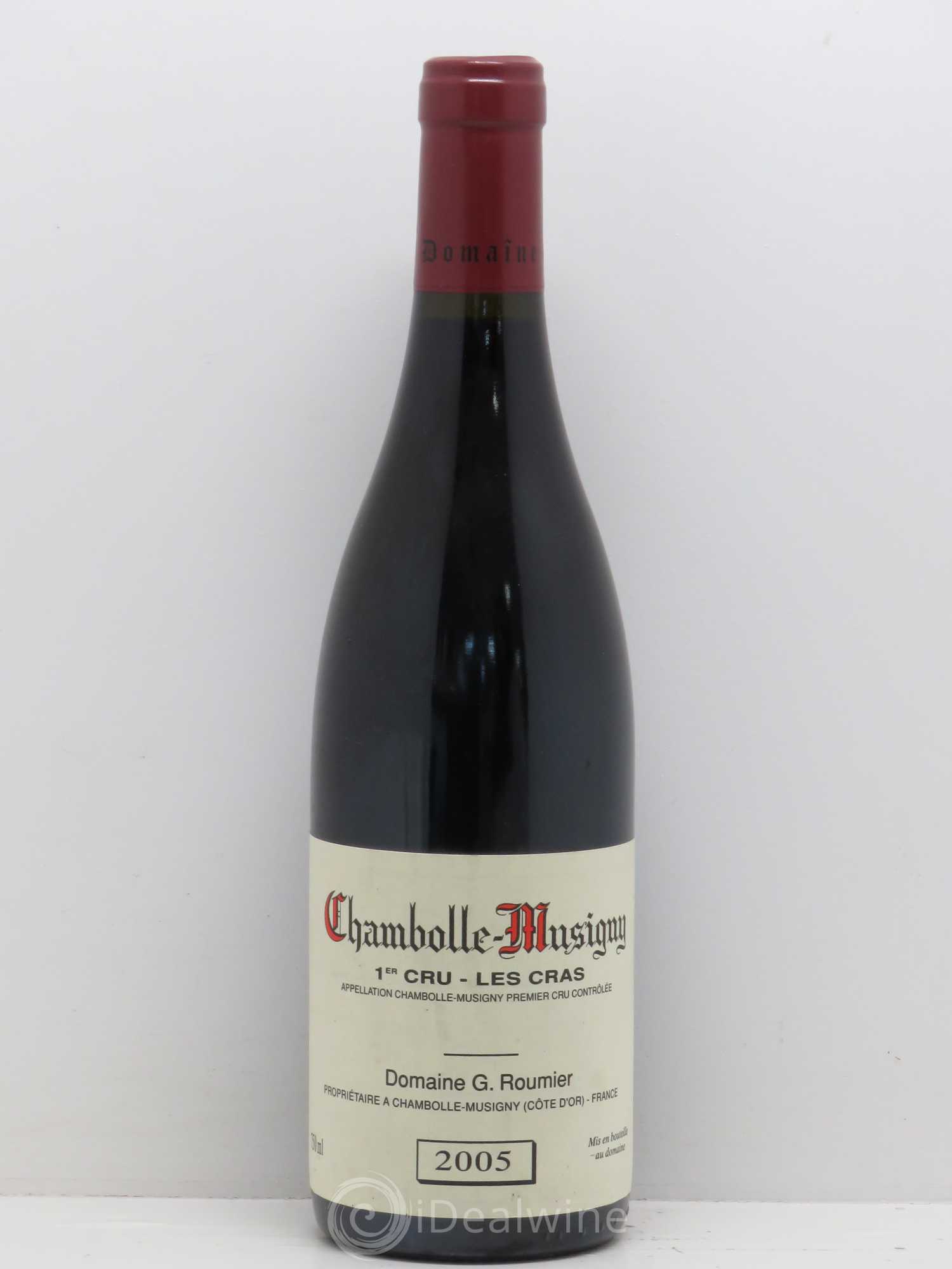 Chambolle-Musigny 1er Cru Les Cras Georges Roumier (Domaine) 2005 - Lot de 1 bouteille - 0