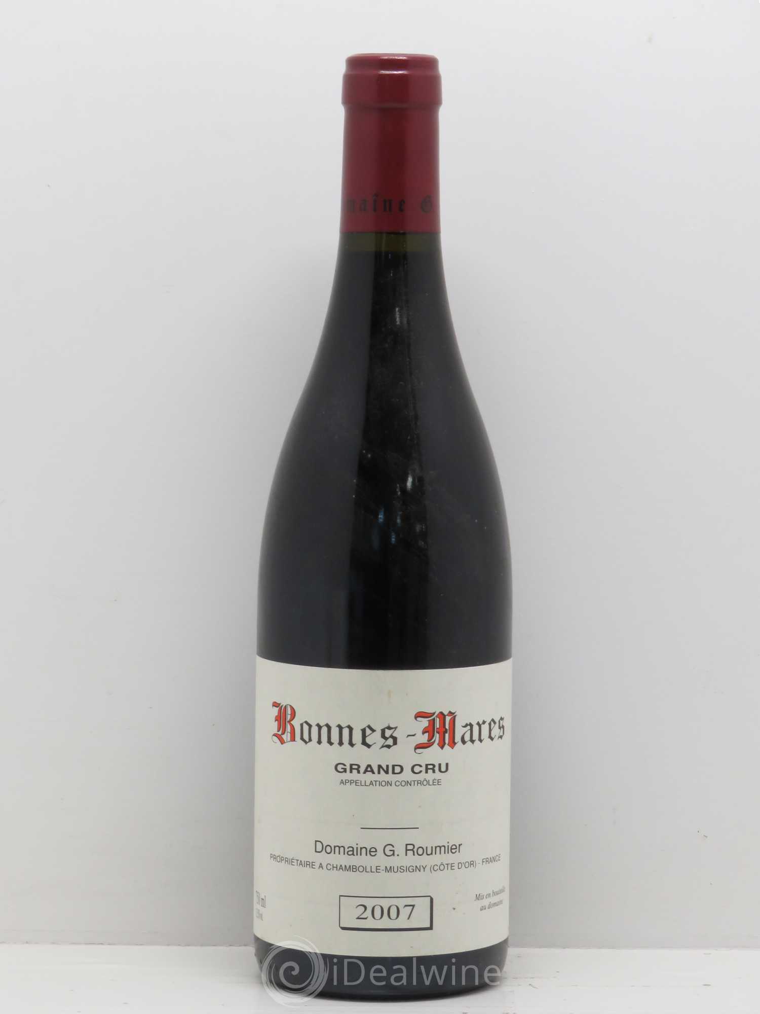 Bonnes-Mares Grand Cru Georges Roumier (Domaine) 2007 - Lot de 1 bouteille - 0