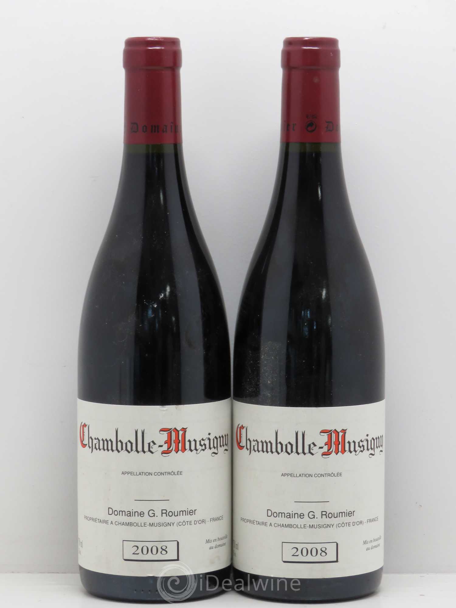 Chambolle-Musigny Georges Roumier (Domaine) 2008 - Lot de 2 bouteilles - 0