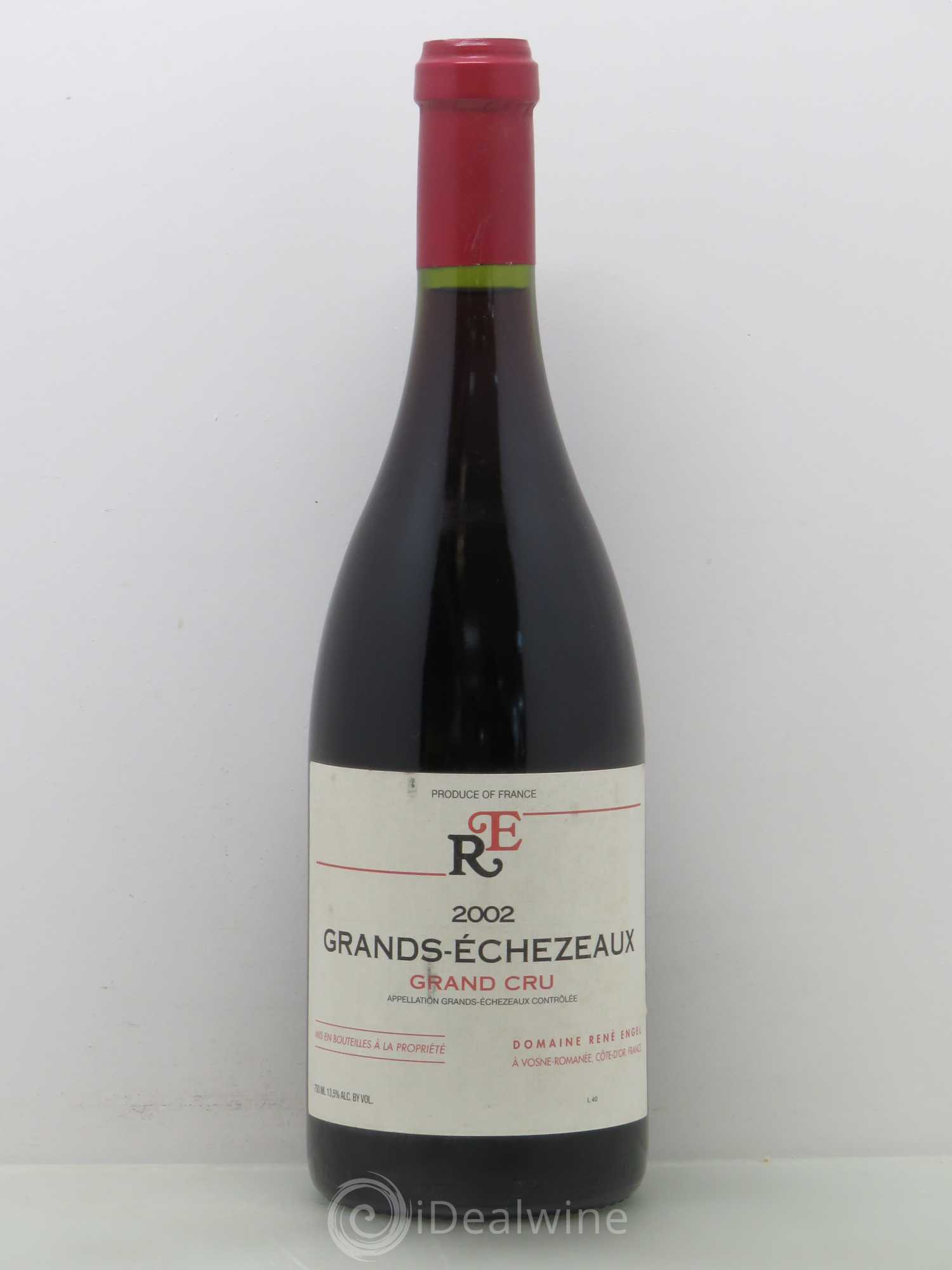 Grands-Echezeaux Grand Cru Domaine René Engel - Domaine Eugénie 2002 - Lot de 1 bouteille - 0