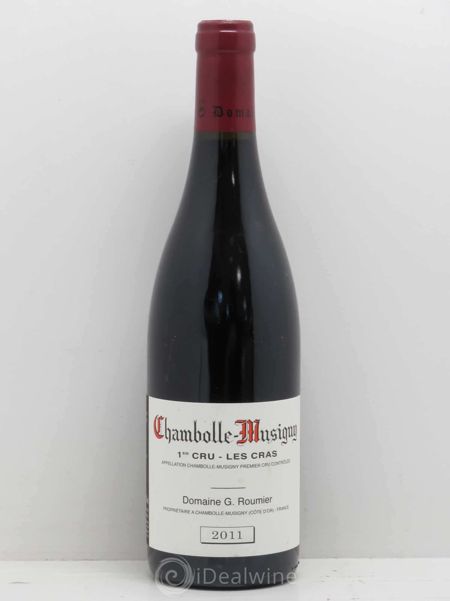 Chambolle-Musigny 1er Cru Les Cras Georges Roumier (Domaine) 2011 - Lot de 1 bouteille - 0